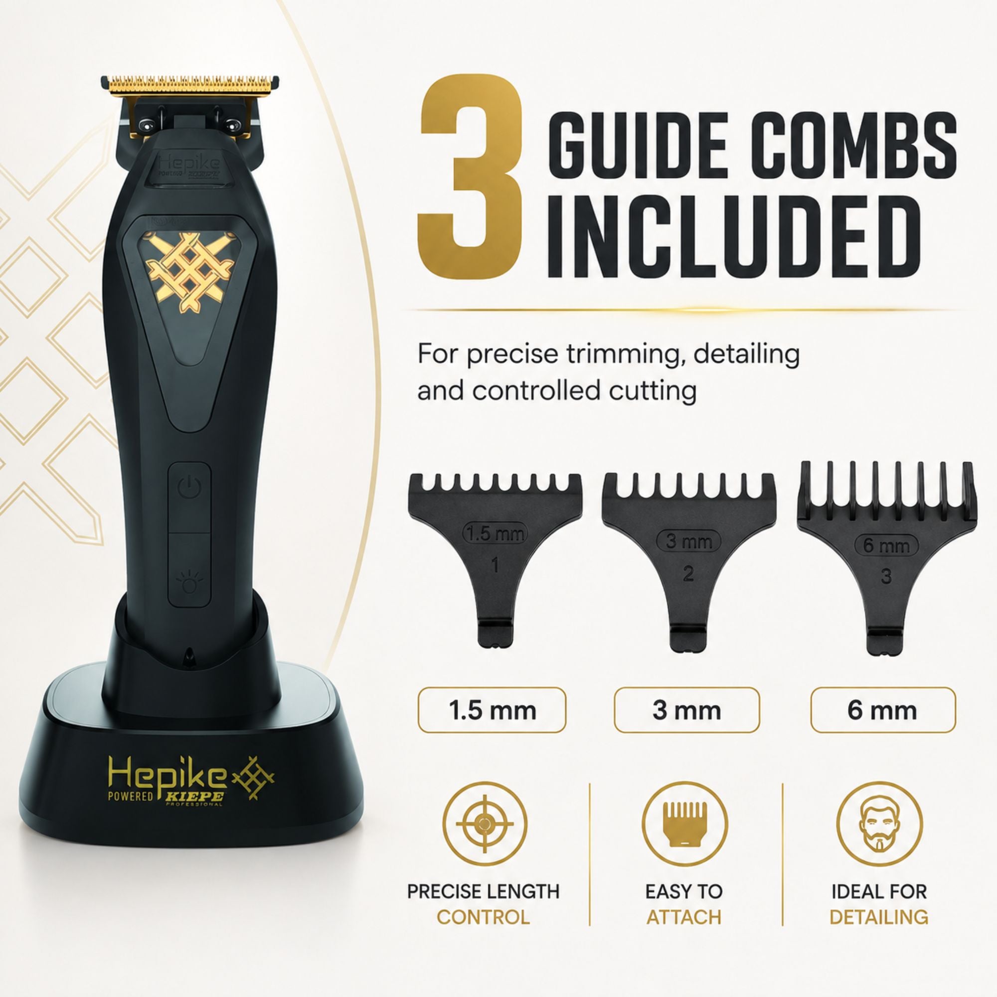 Kiepe - Hepike Powered Trimmer Gold Cordless 6361