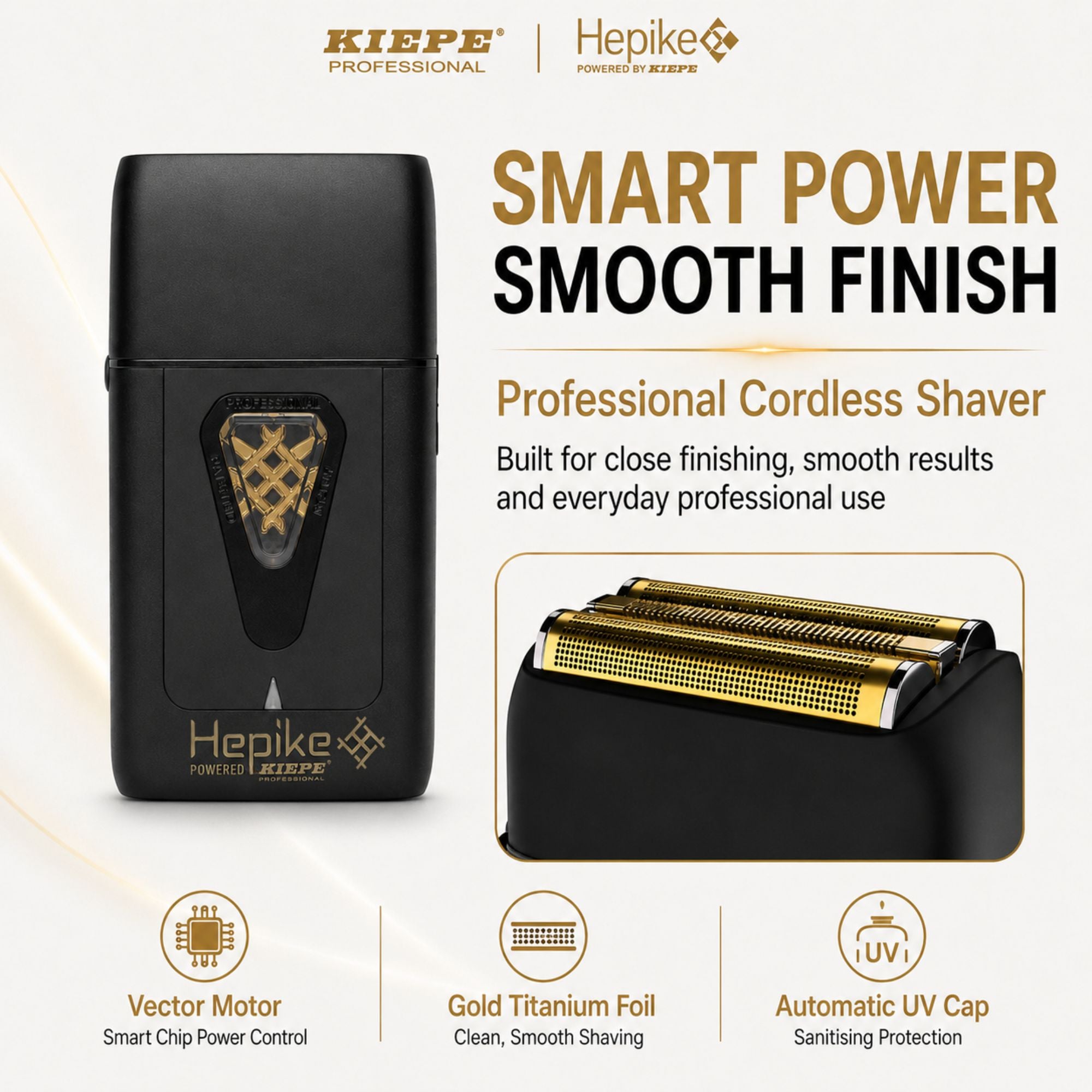 Kiepe - Hepike Powered Shaver Cordless 6362
