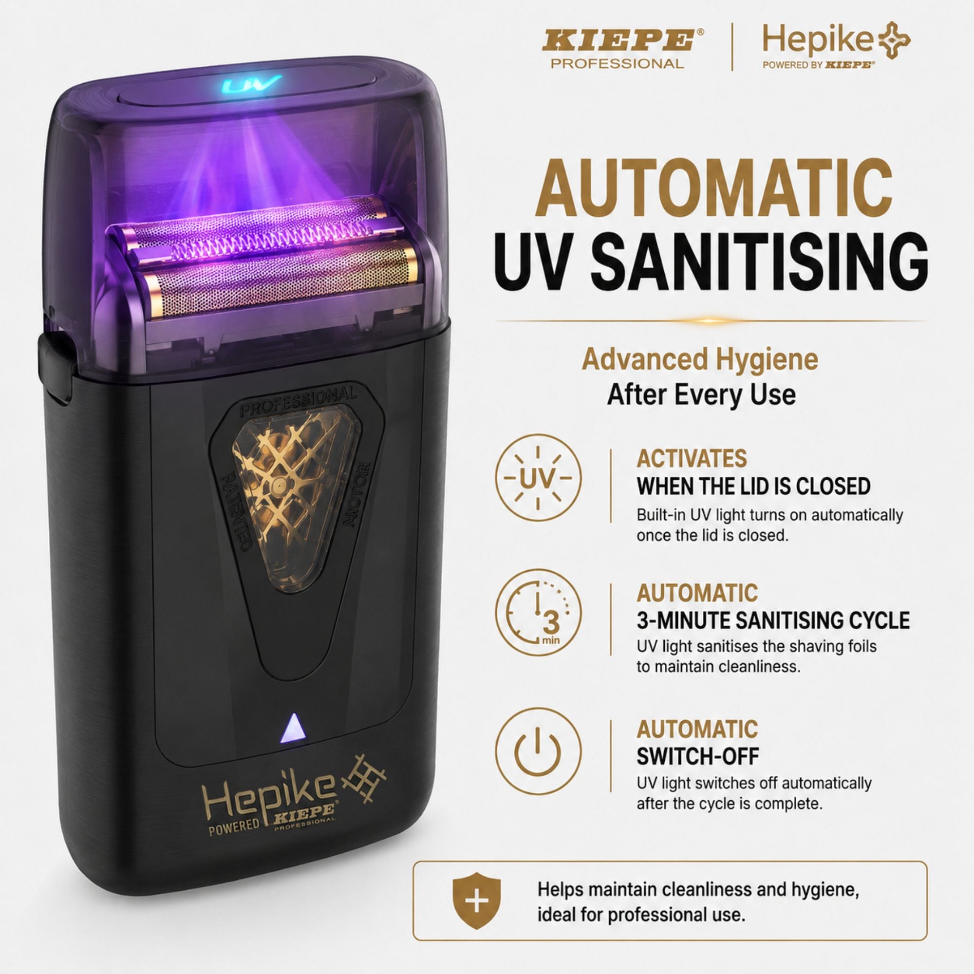 Kiepe - Hepike Powered Shaver Cordless 6362