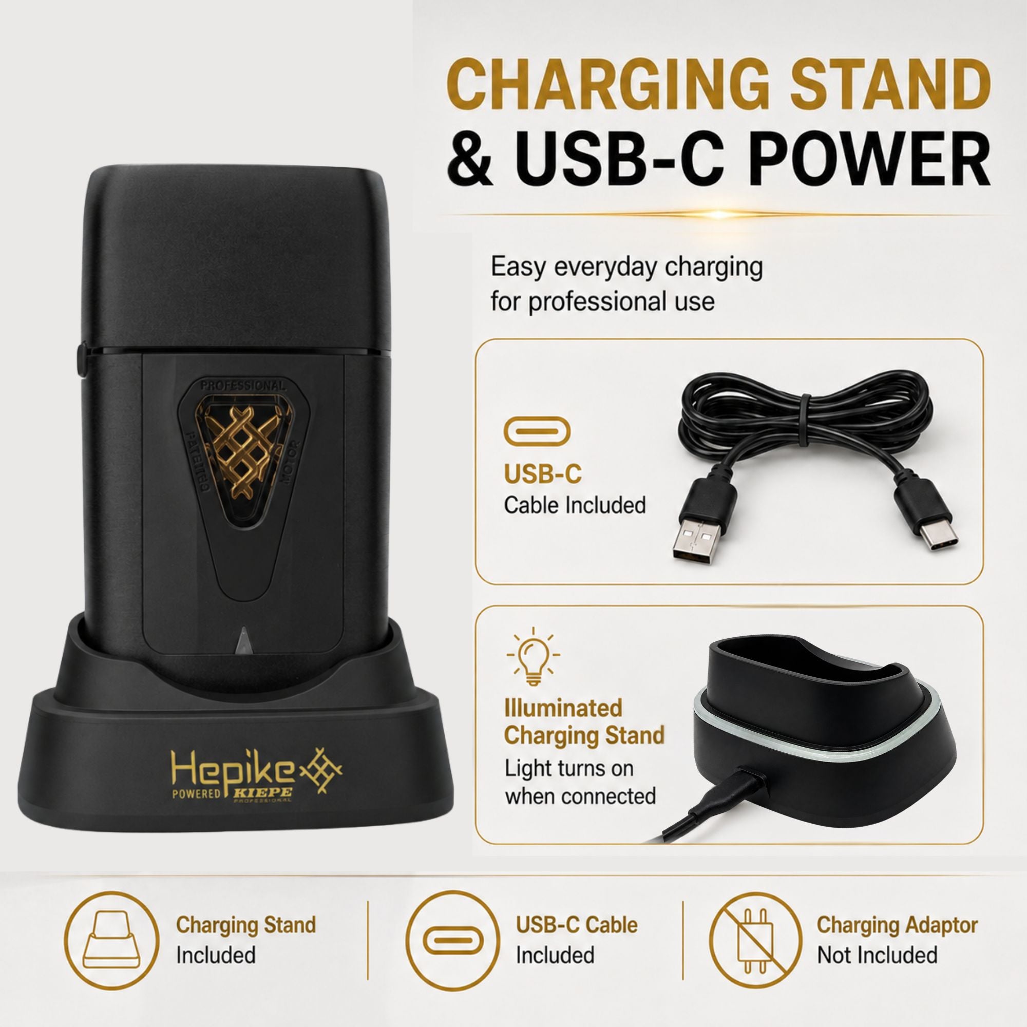 Kiepe - Hepike Powered Shaver Cordless 6362