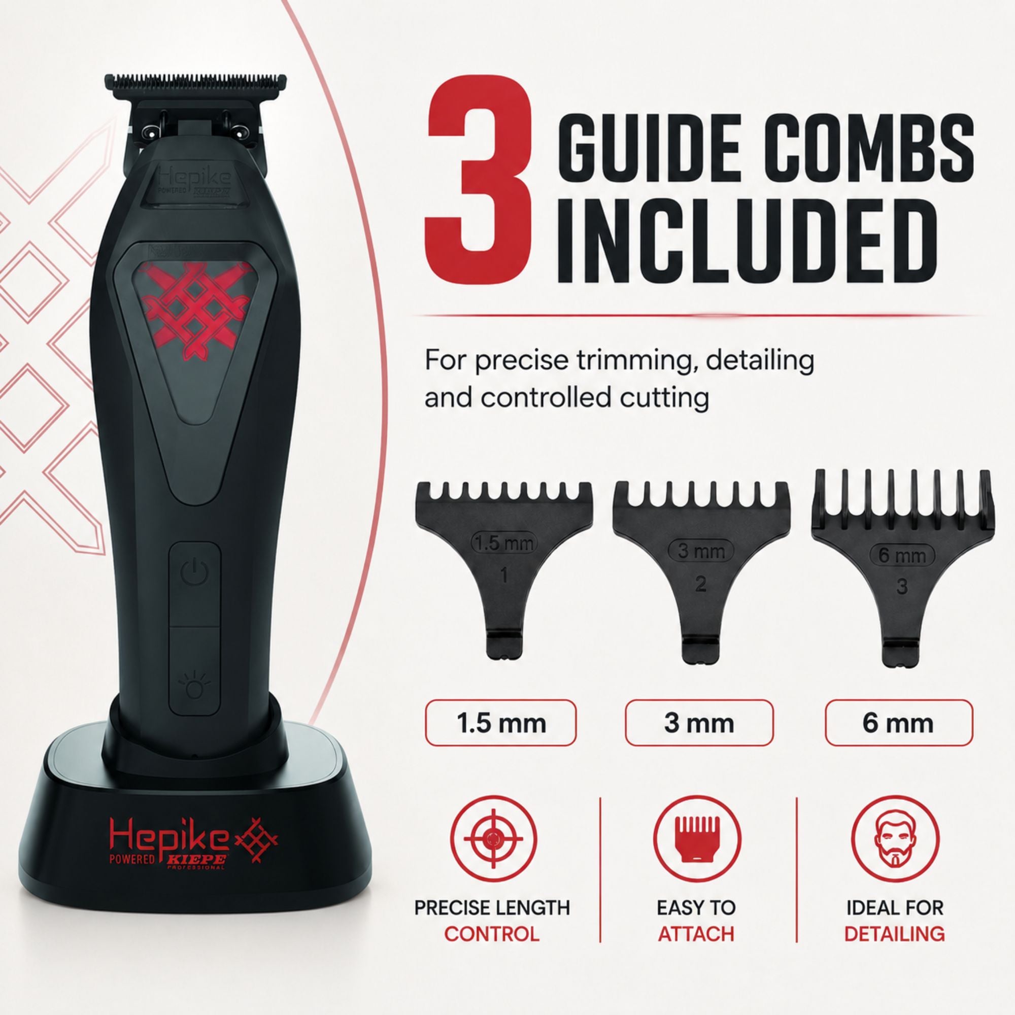 Kiepe - Hepike Powered Trimmer Red Cordless 6363