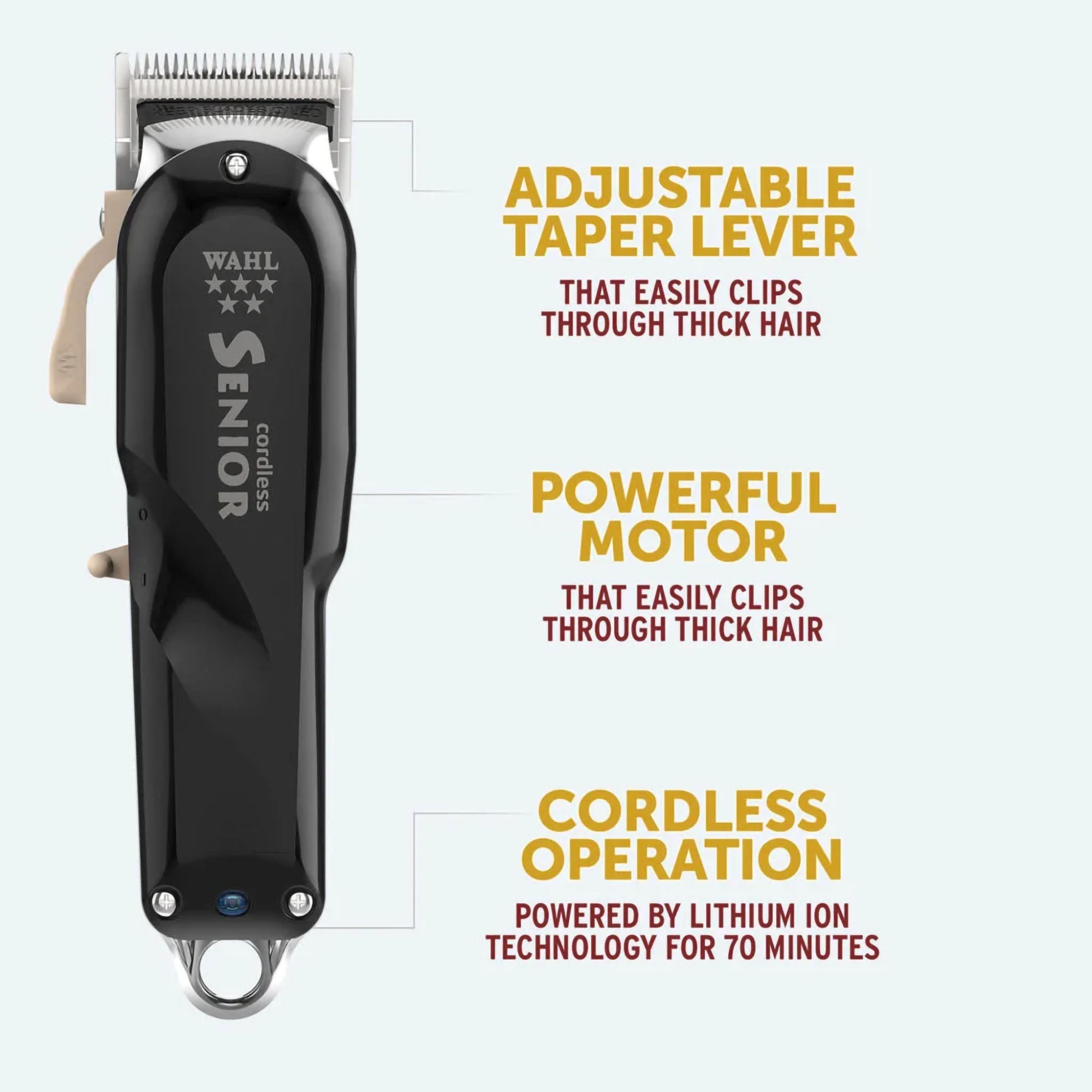 Wahl - 5 Star Cordless Senior and Detailer Li Combo 8504-831