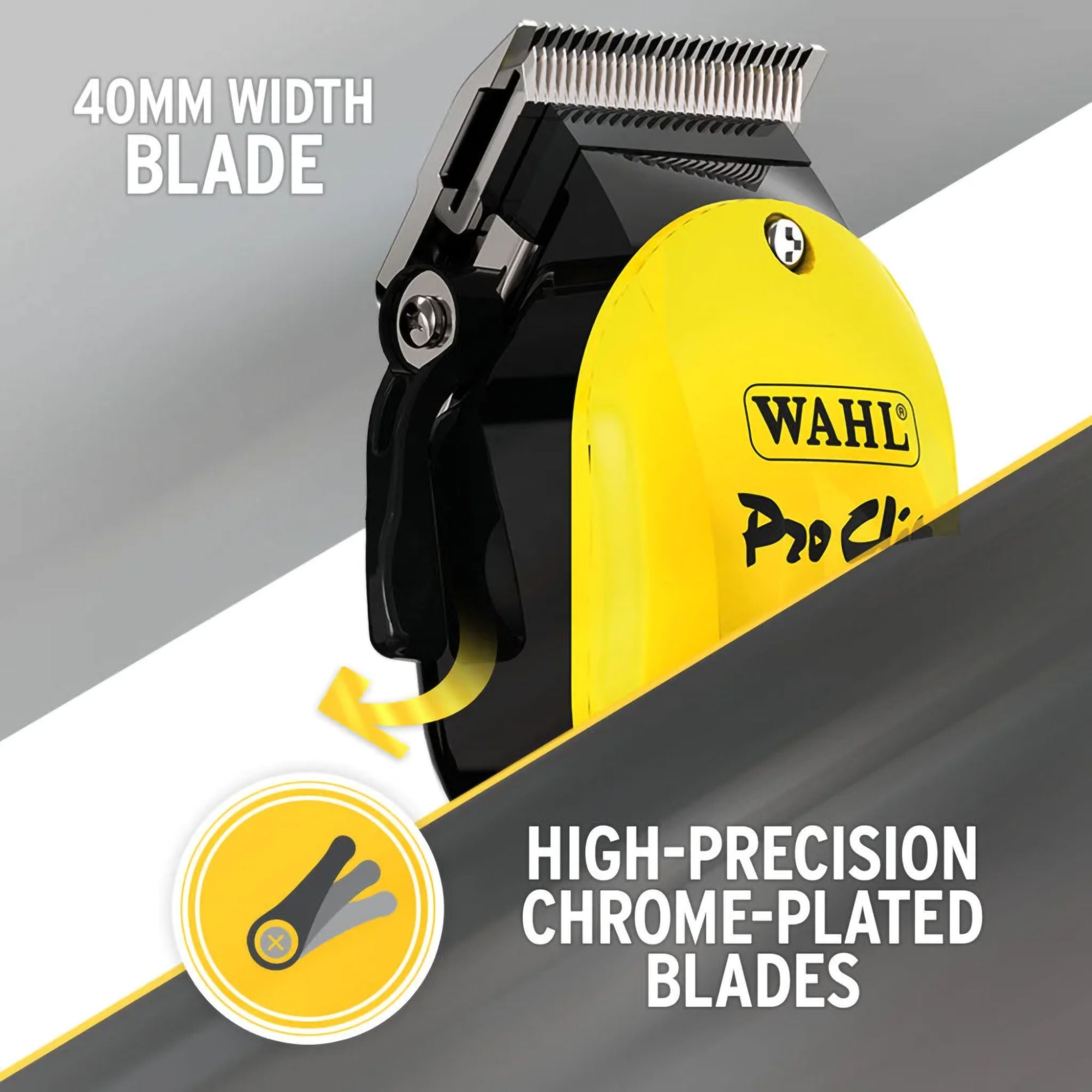 Wahl - Pro Clip Corded Clipper Yellow 8265-830