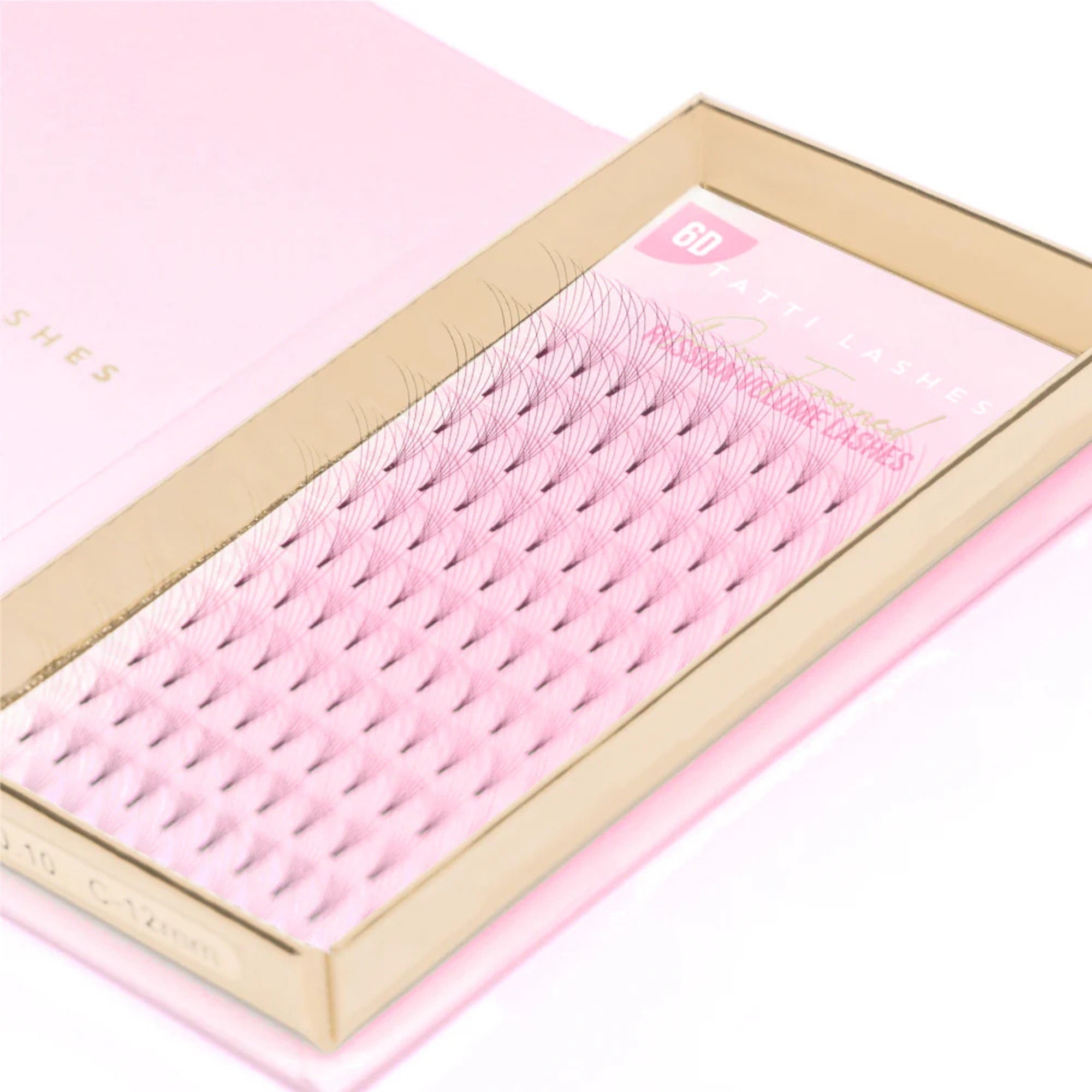 Tatti Lashes - 6D Pre-Fanned Russian Volume Lashes 0.07 C Curl (10-16mm)