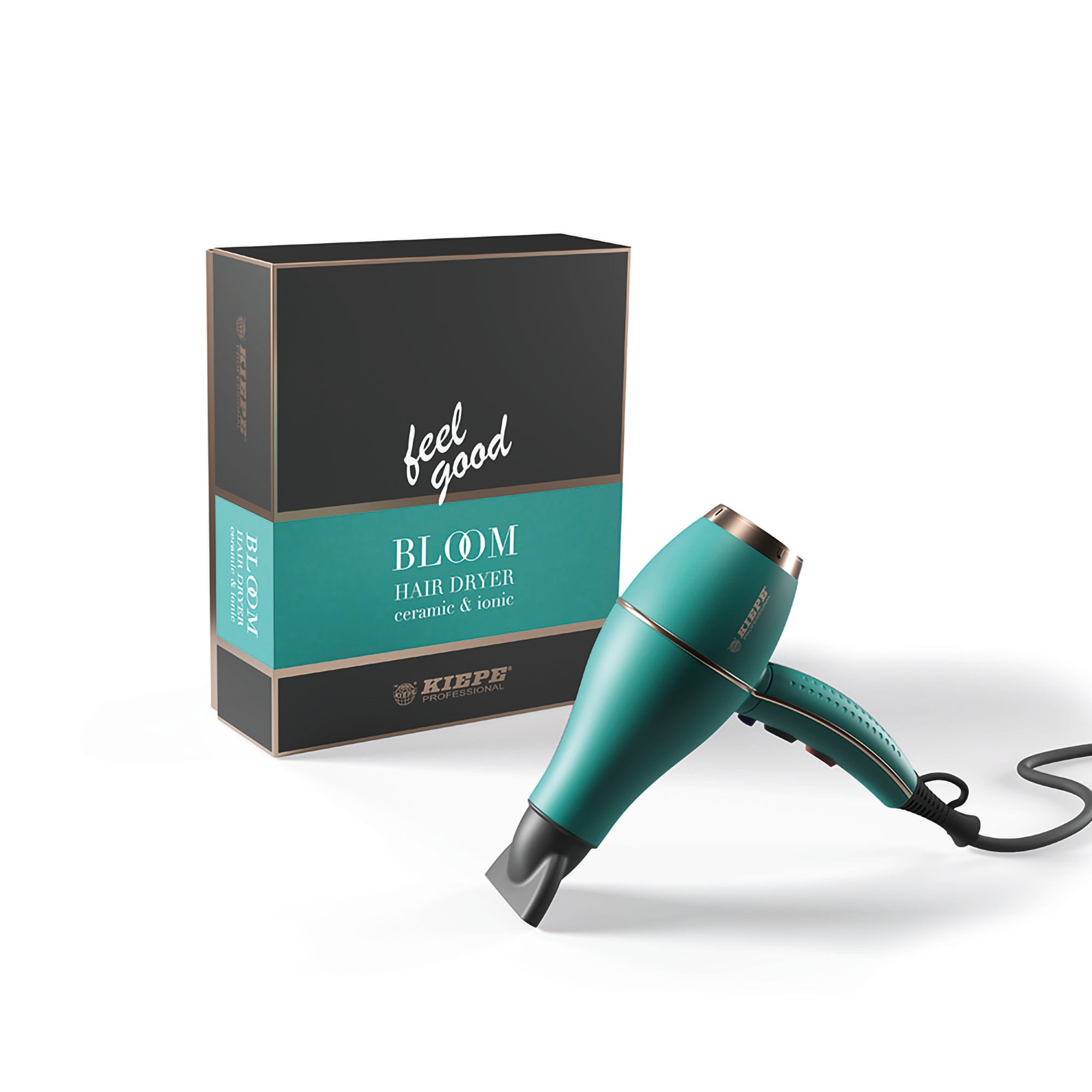 Kiepe - Hair Dryer Bloom Cremic & Ionic 2000W Turquoise