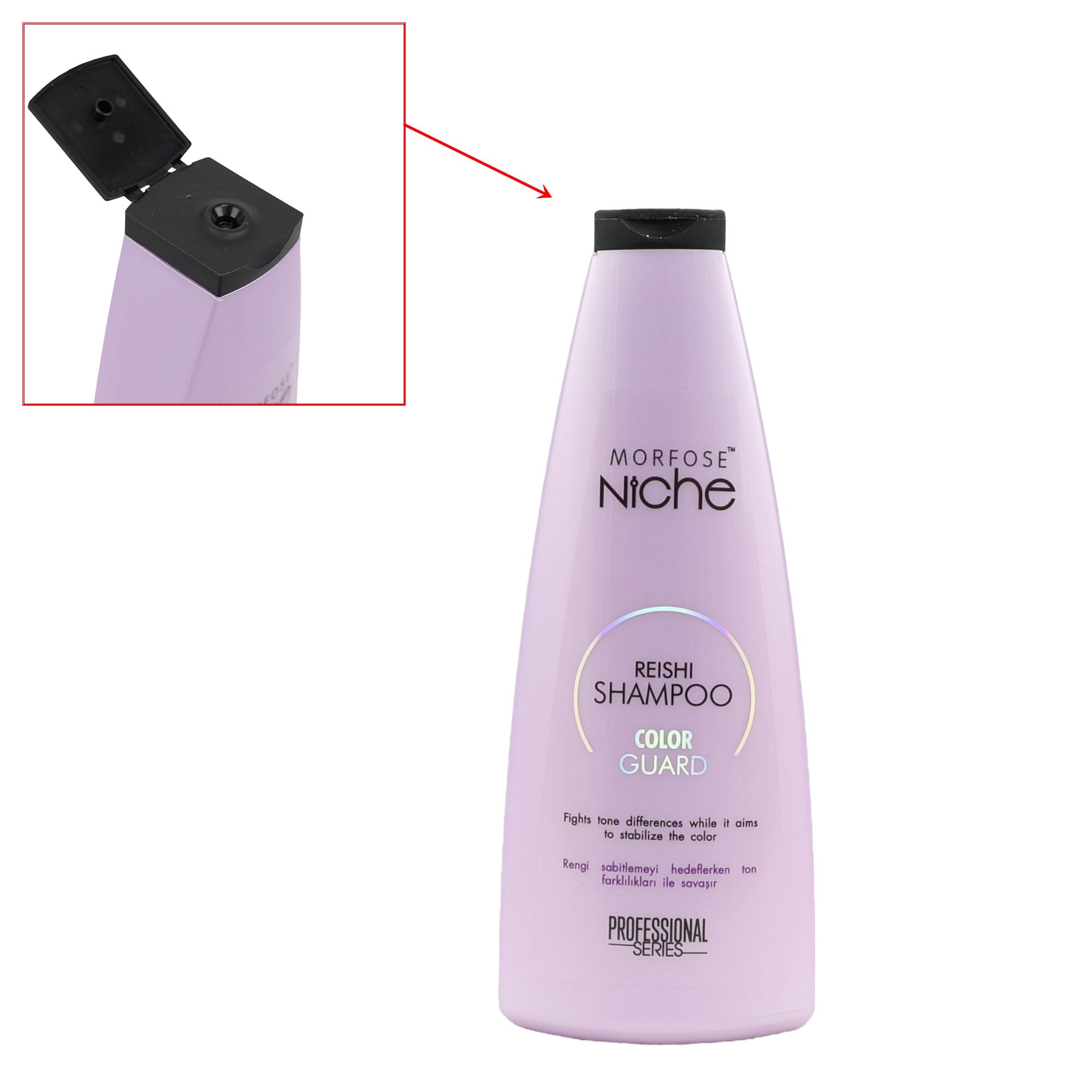 Morfose - Niche Reishi Color Guard Shampoo 400ml