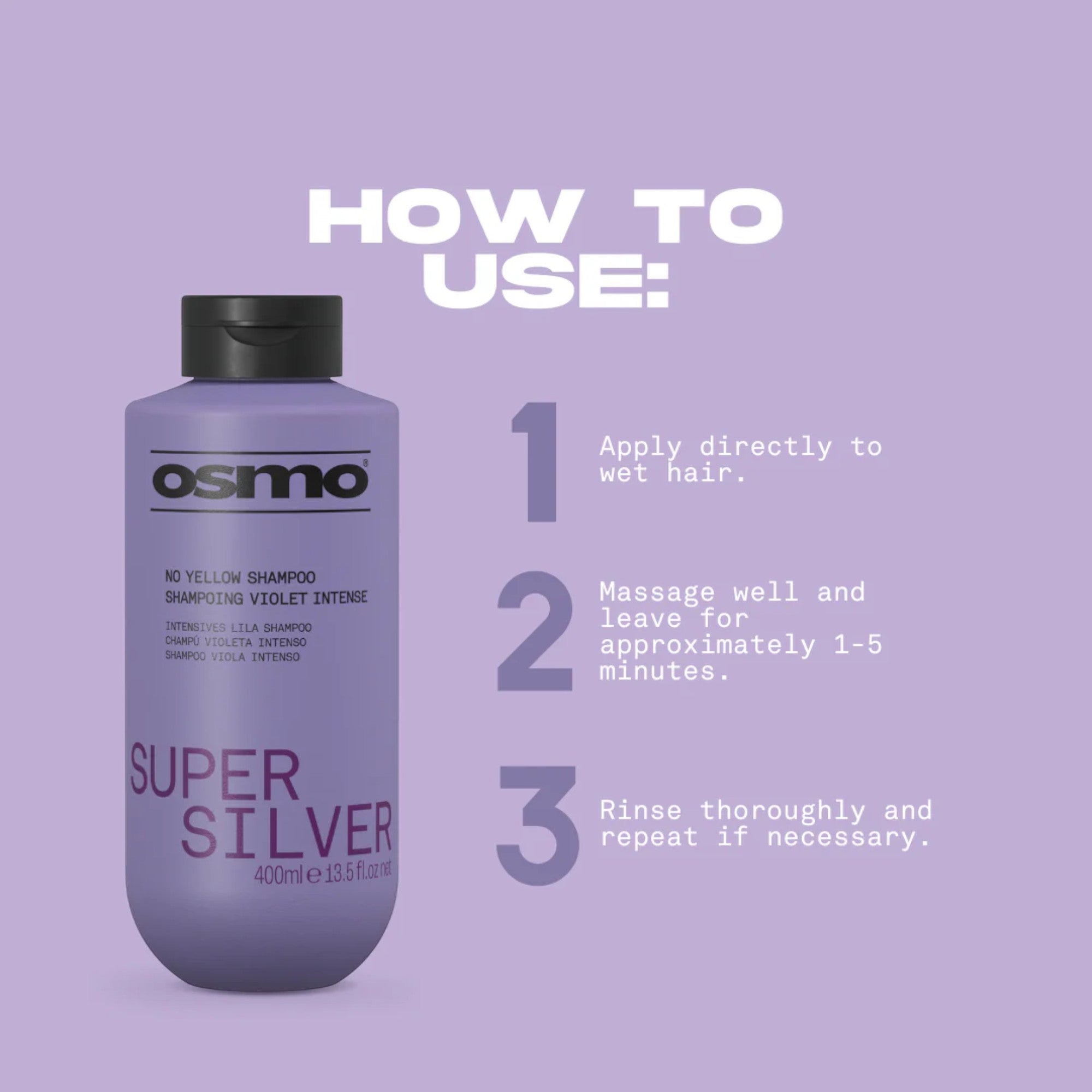 Osmo - Super Silver No Yellow Shampoo