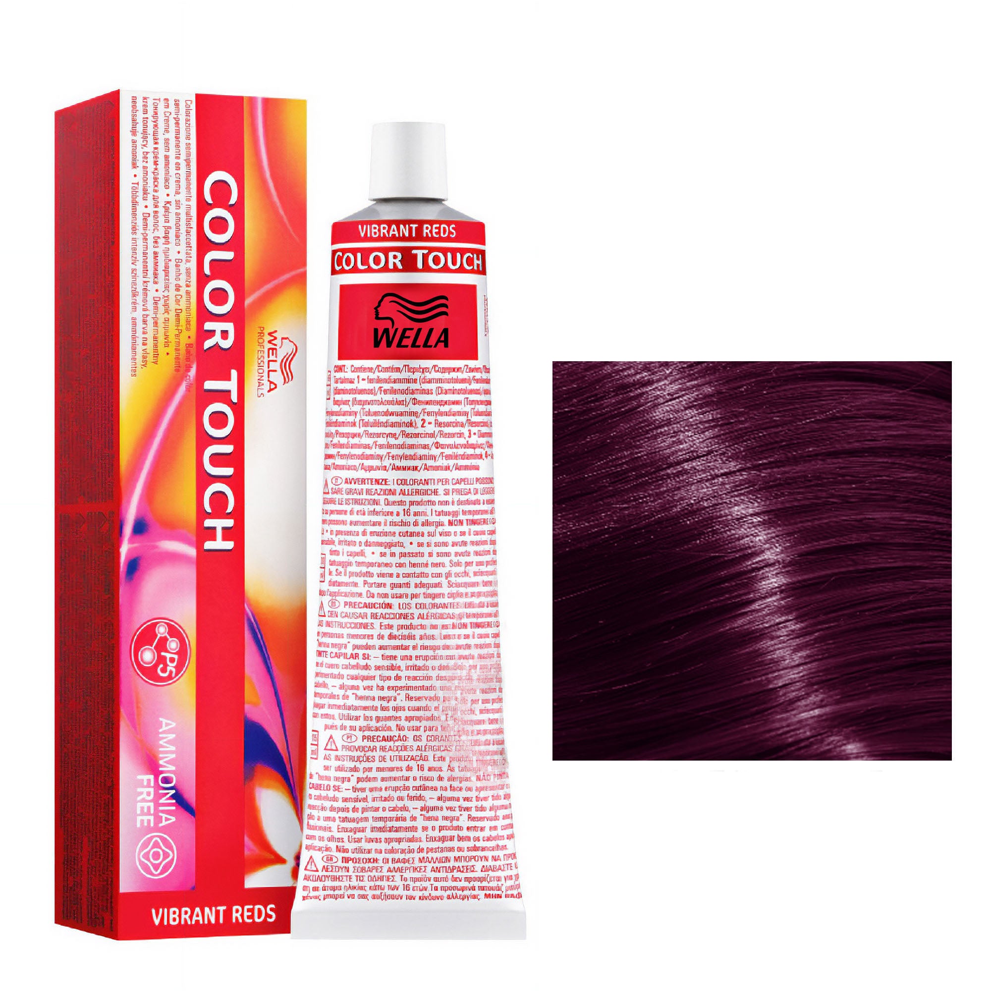 Wella Professionals - Color Touch 55/65 Light Intensive Violet Mahogany Brown 60ml