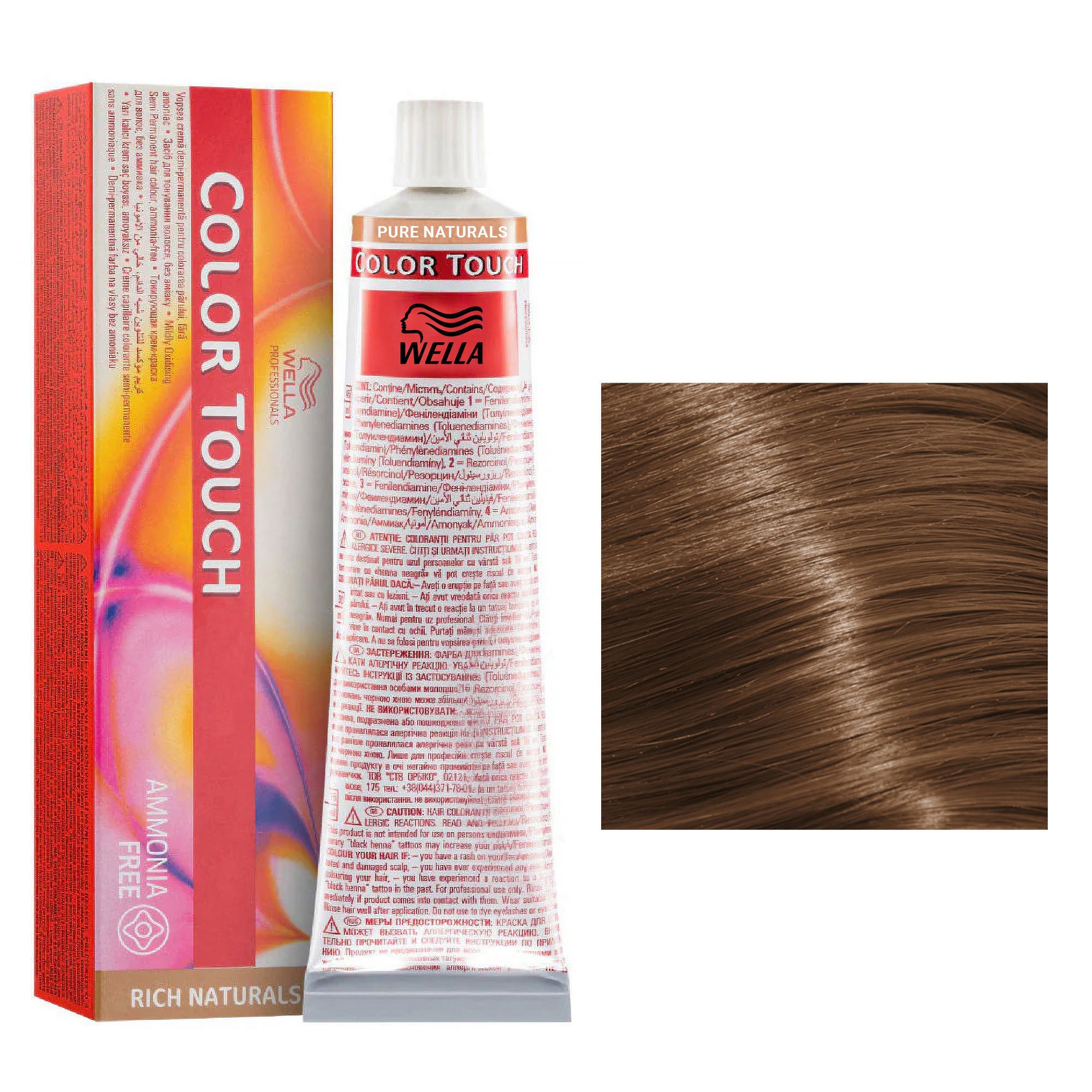 Wella Professionals - Color Touch 7/03 Medium Natural Gold Blonde 60ml