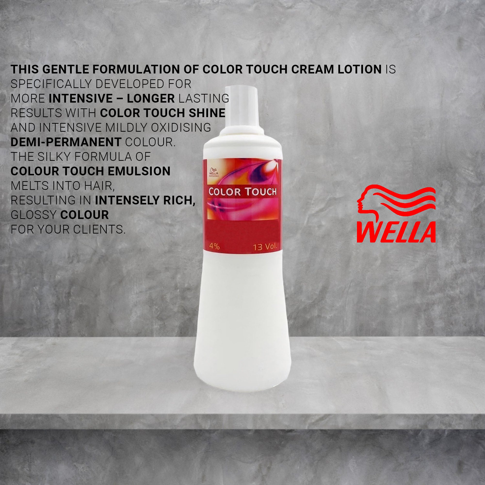 Wella Professionals - Colour Touch Plus Creme Lotion Emulsion 4% 13 Vol. 1000ml