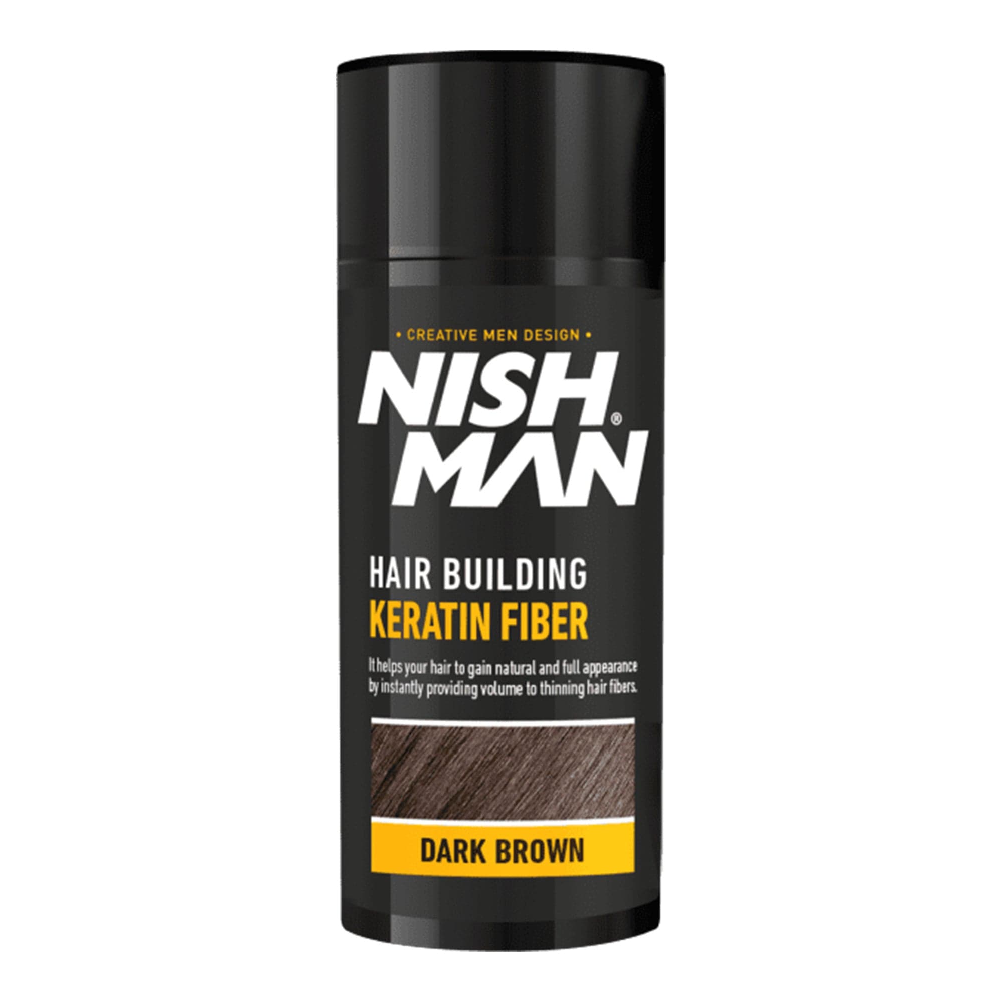 Nishman - Hair Building Keratin Fiber Dark Brown 21g