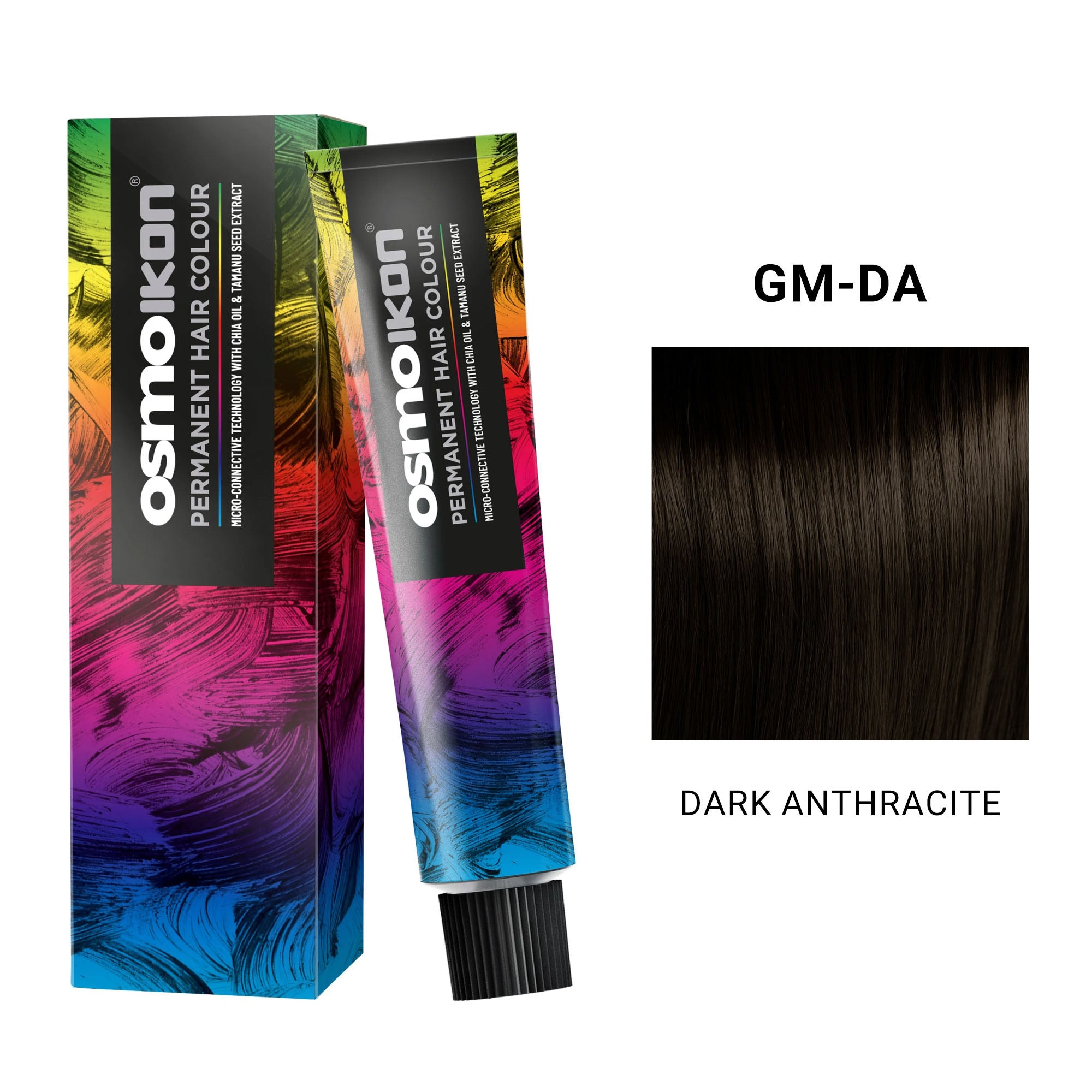 Osmo - Ikon Permanent Hair Colour Dark Anthracite GM-DA 100ml