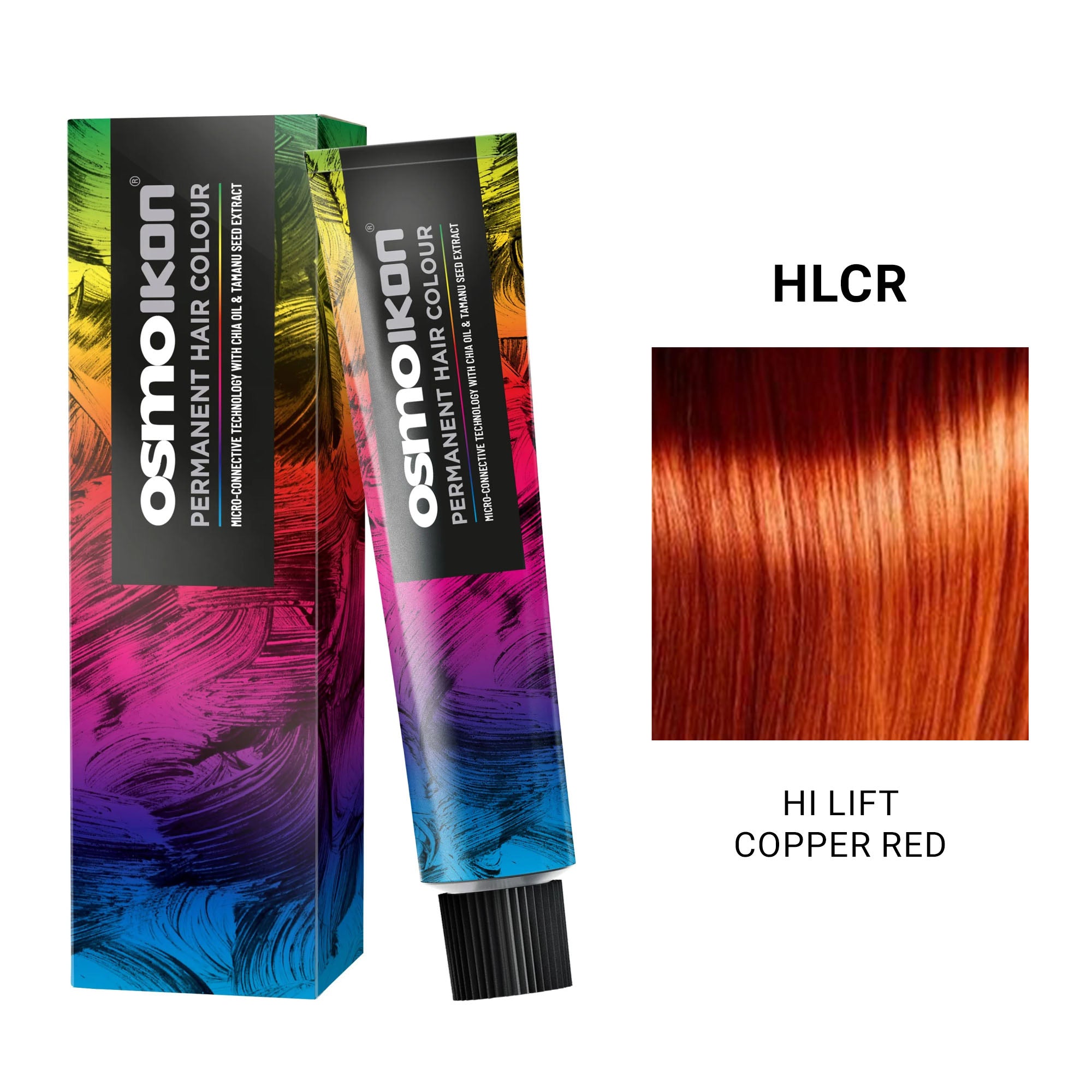 Osmo - Ikon Permanent Hair Colour Hi Lift Copper Red HLCR 100ml