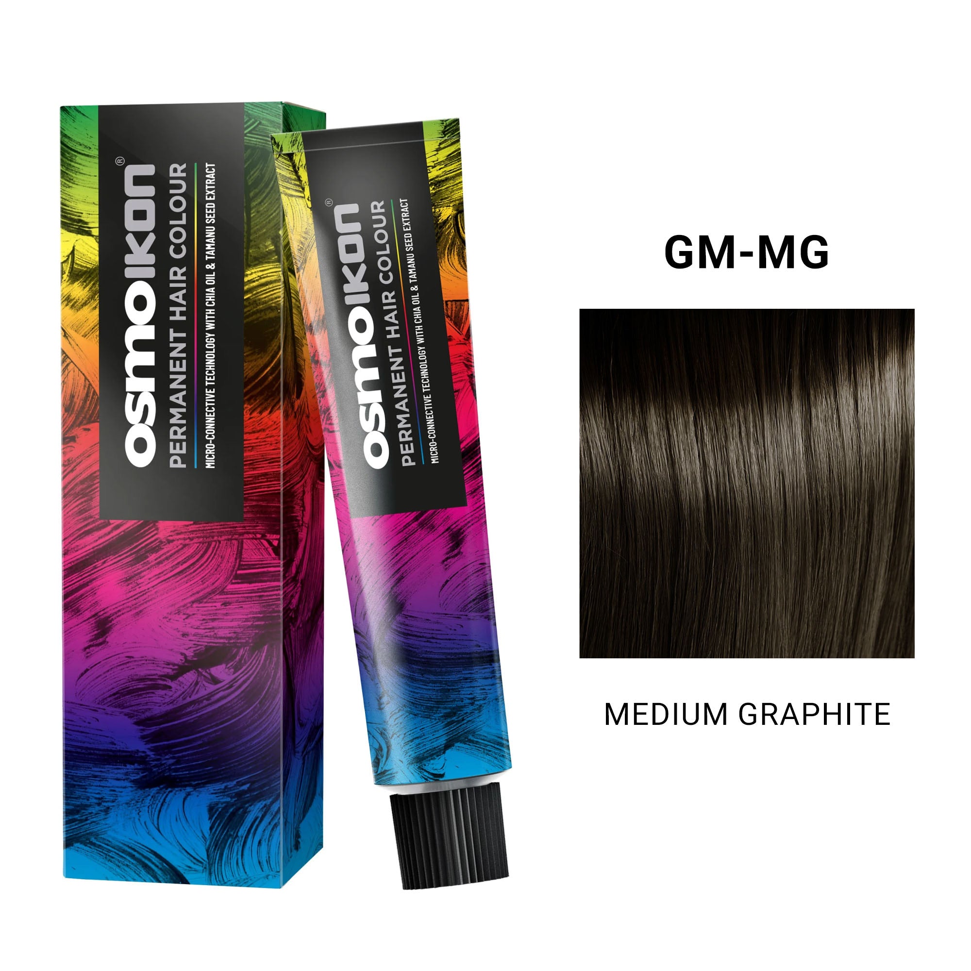 Osmo - Ikon Permanent Hair Colour Medium Graphite GM-MG 100ml