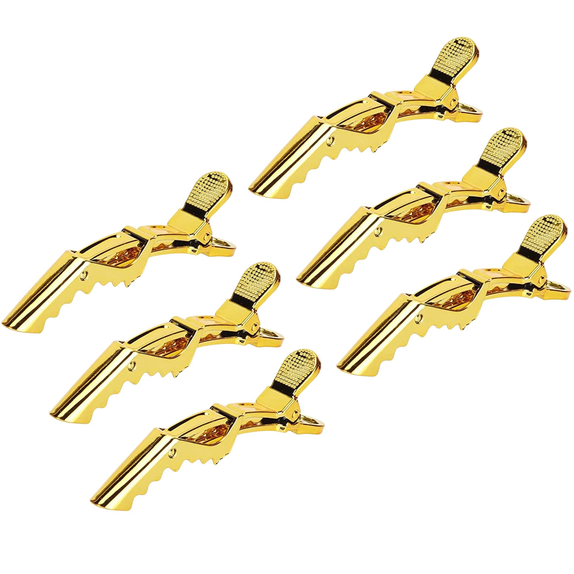 Eson - Crocodile Hair Clip 6pcs