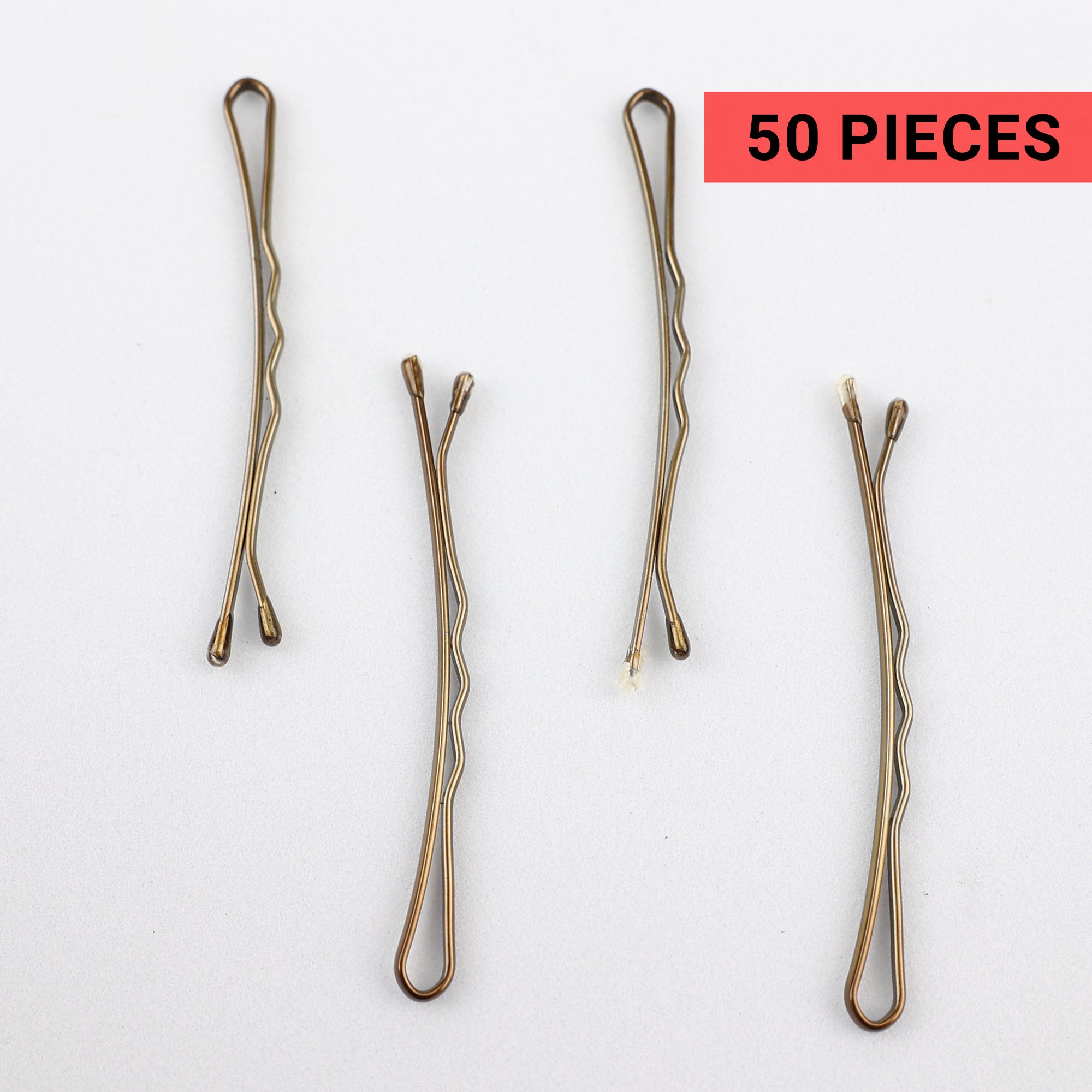 Hair Tools - Waved Grips 2” Brown 50pcs