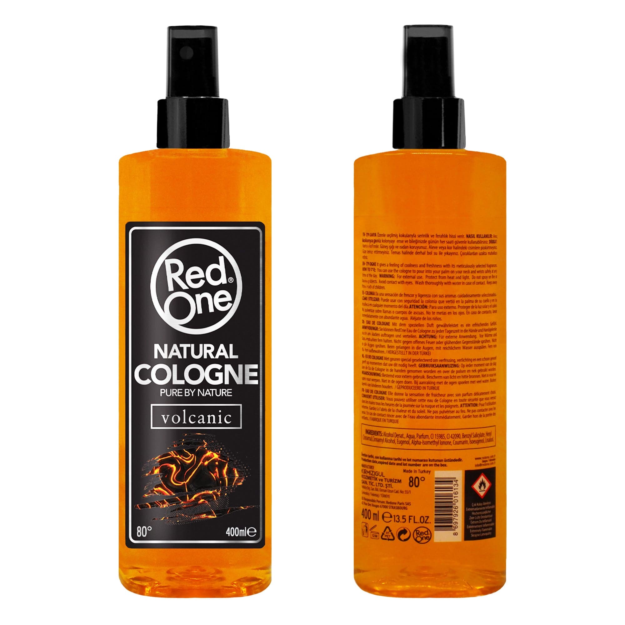 Redone - Natural Cologne Spray Volcanic 400ml