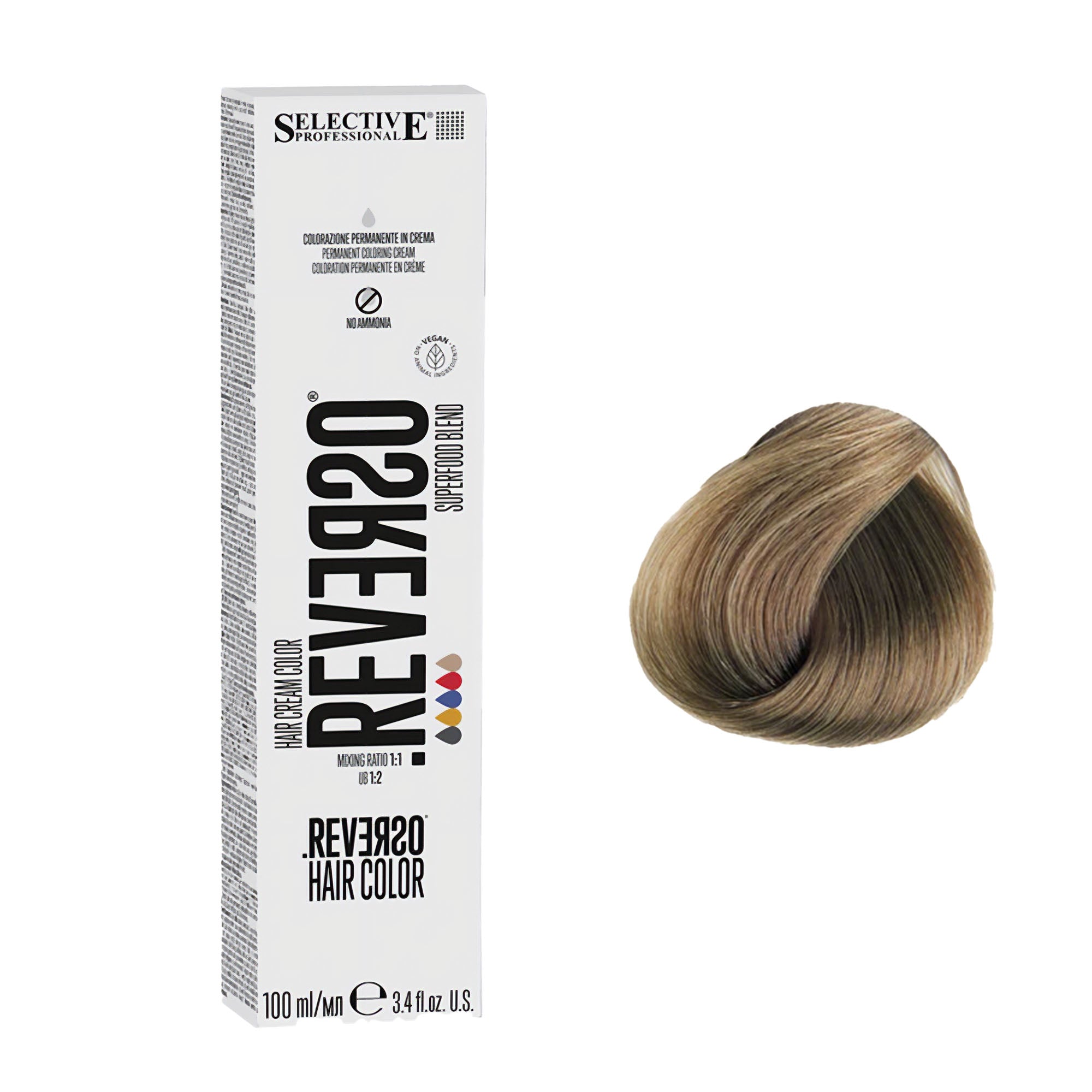 Selective Professional - Reverso Hair Cream Colour Natural Series 100ml