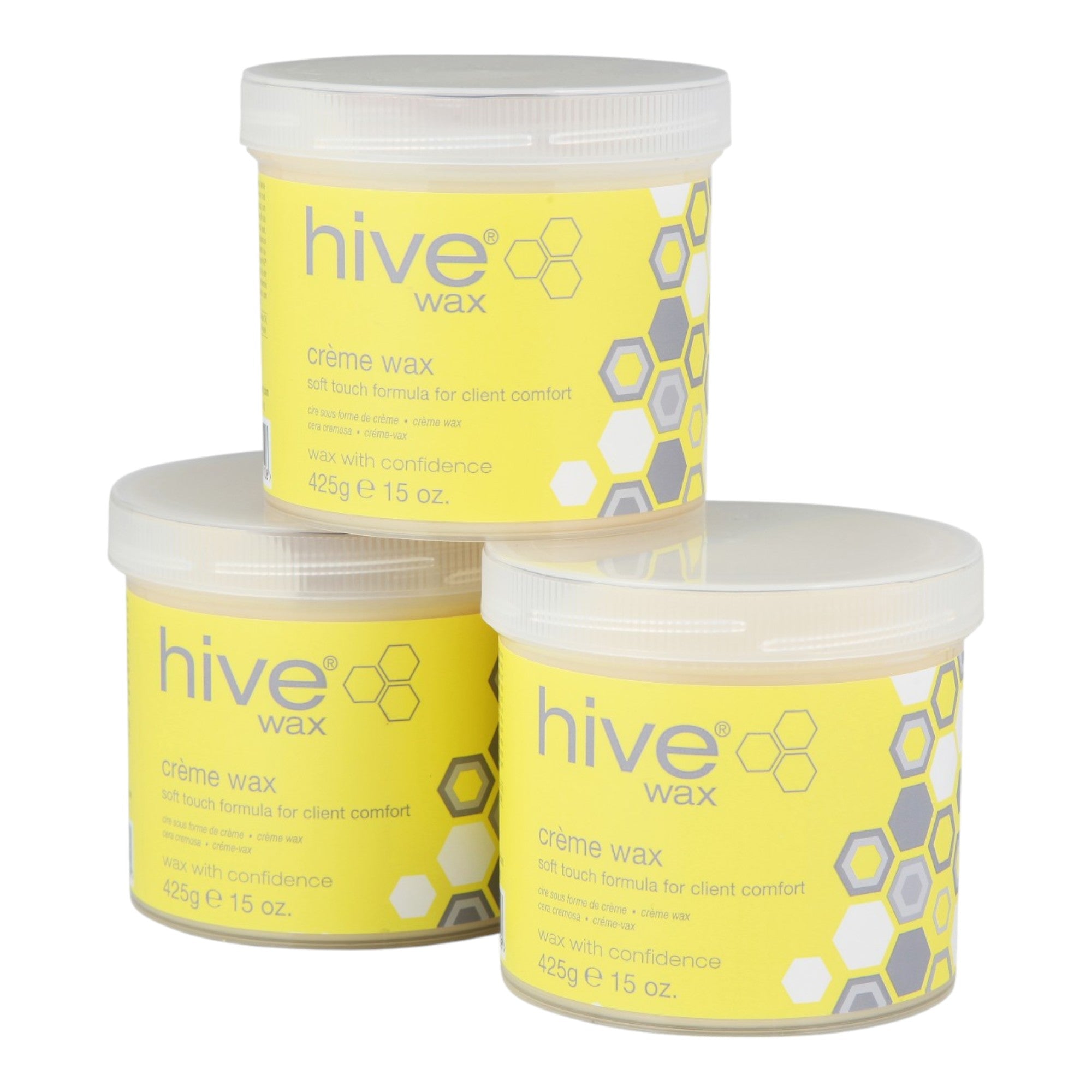 Hive Wax - Creme Wax 3x425g 3 for 2 Pack