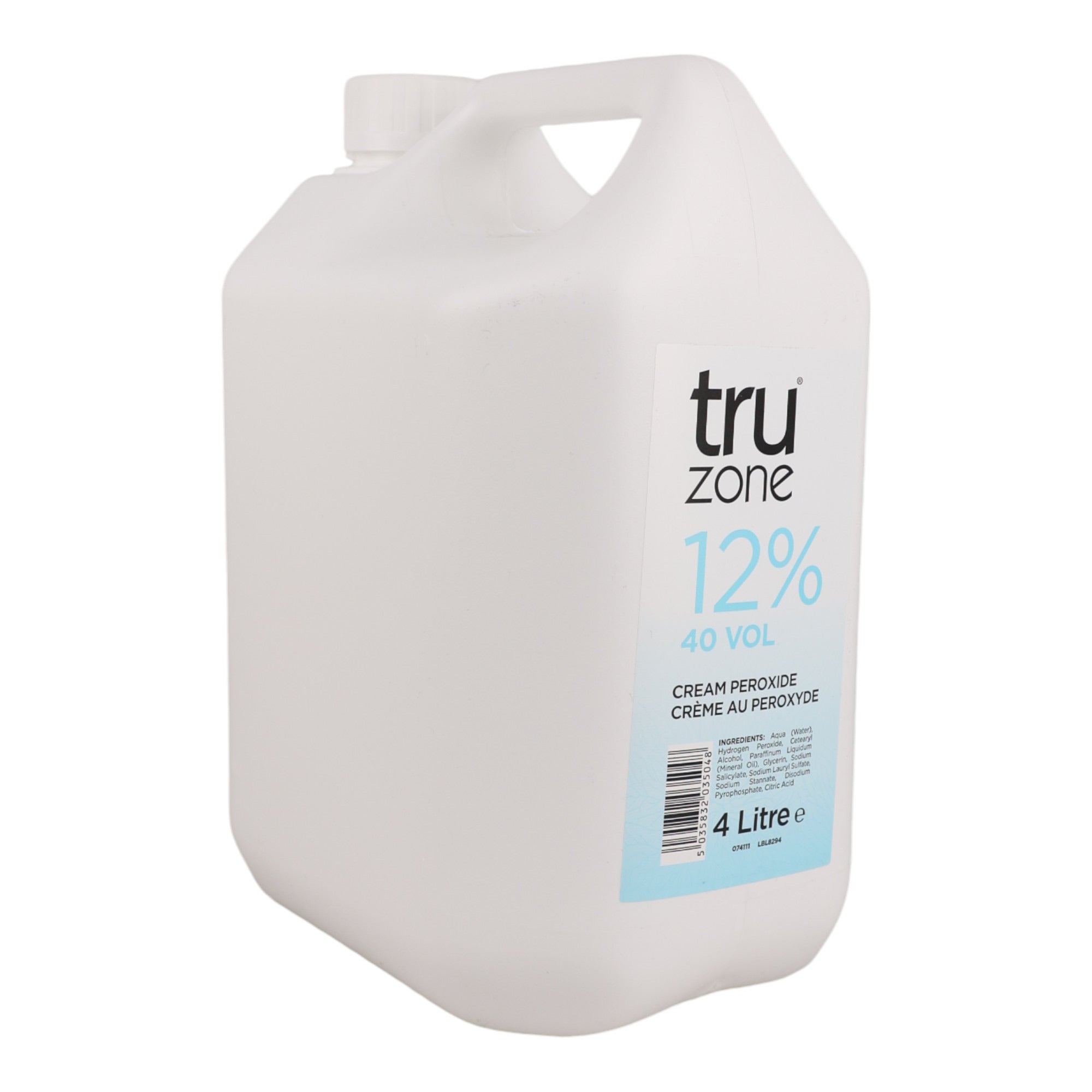 Truzone - Cream Peroxide 12% 40vol 4000ml