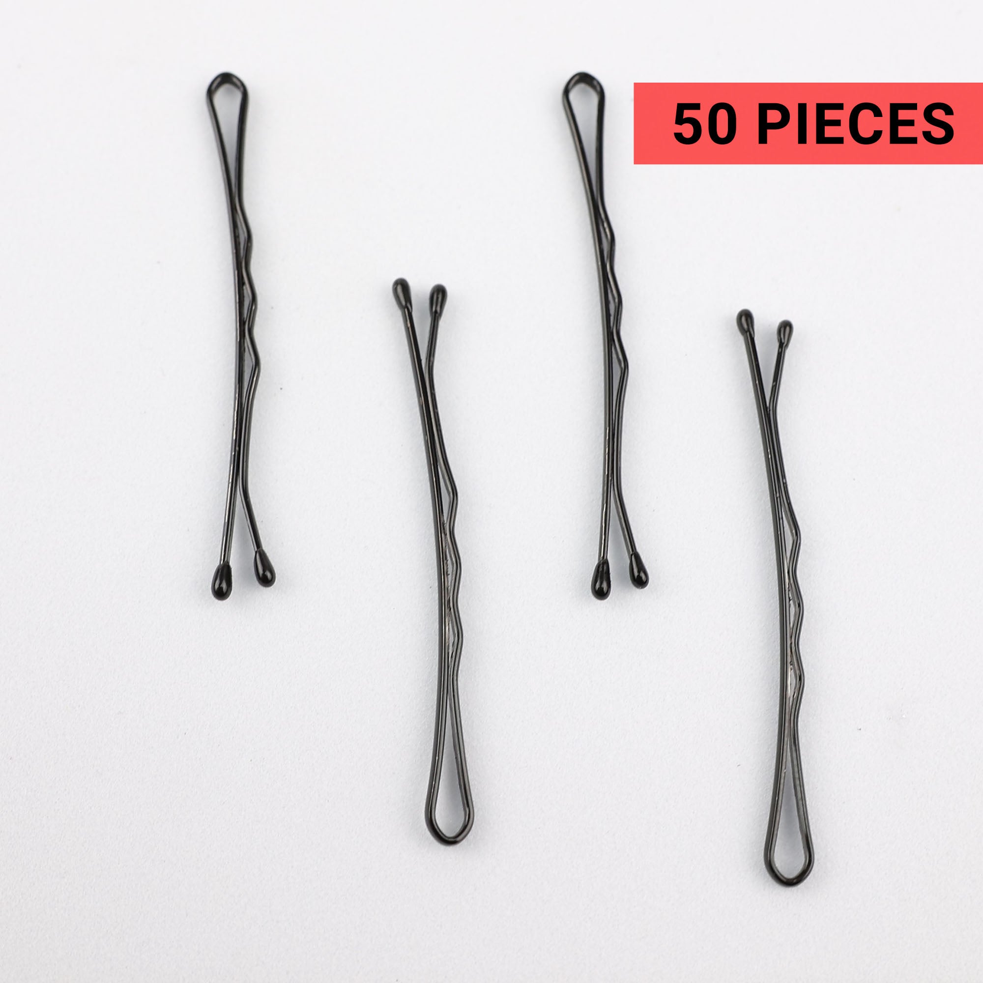 Hair Tools - Waved Grips 2” Black 50pcs