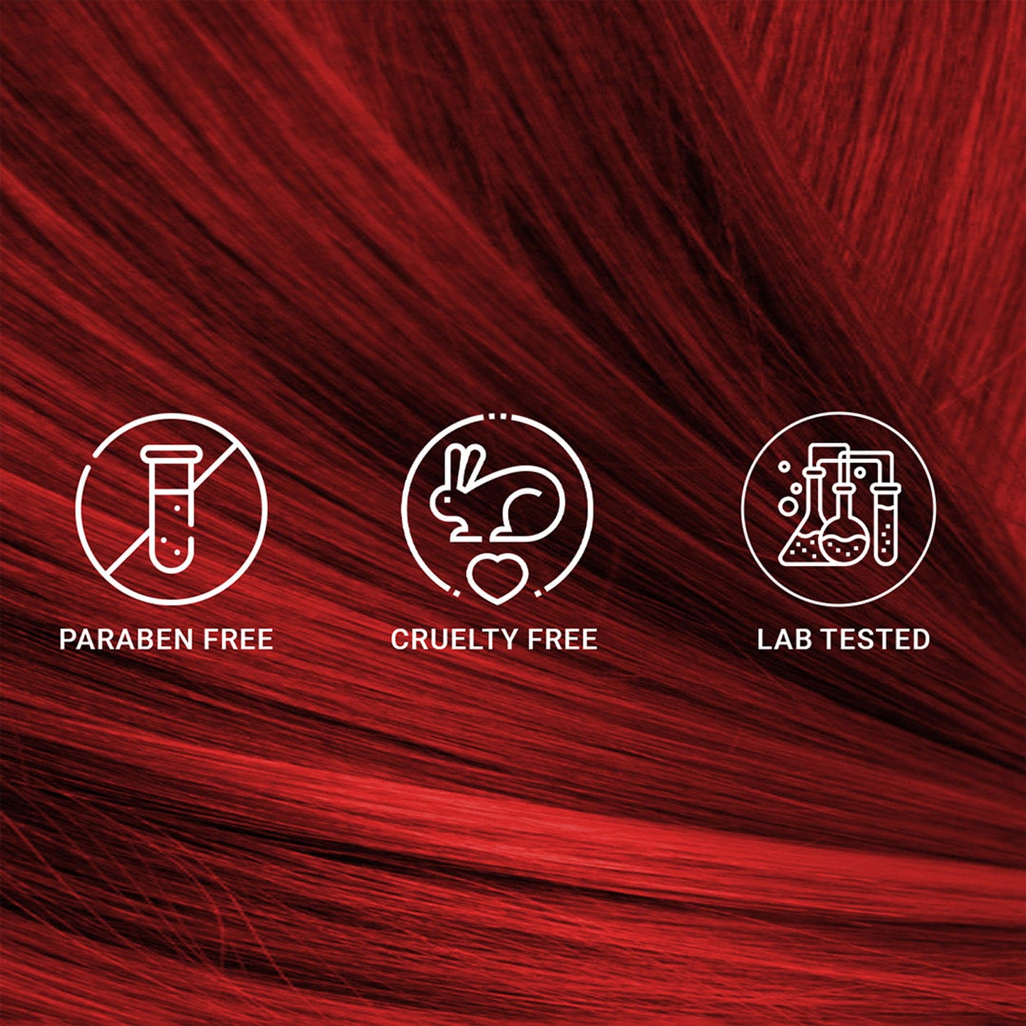 Nishman - Temporary Hair Colour Spray Red 150ml