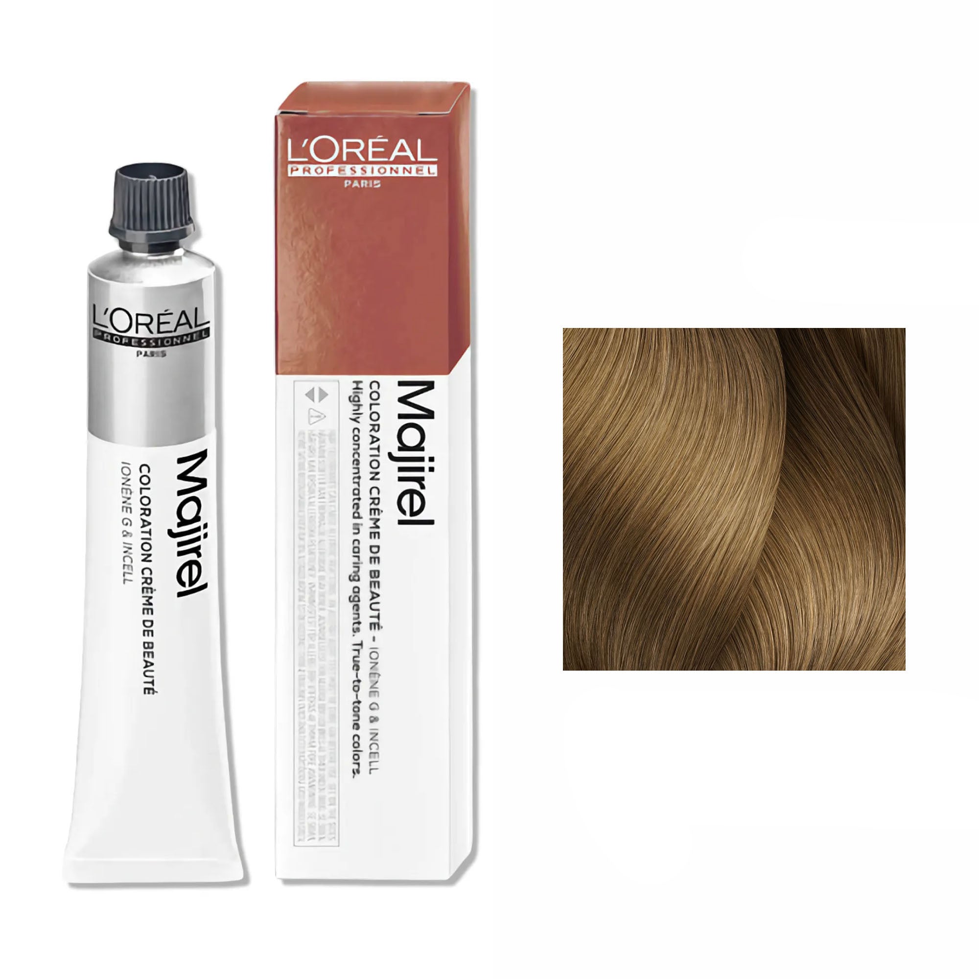 Loreal Professionnel - Majirel Permanent Hair Colour 8.31 Light Golden Ash Blonde 50ml