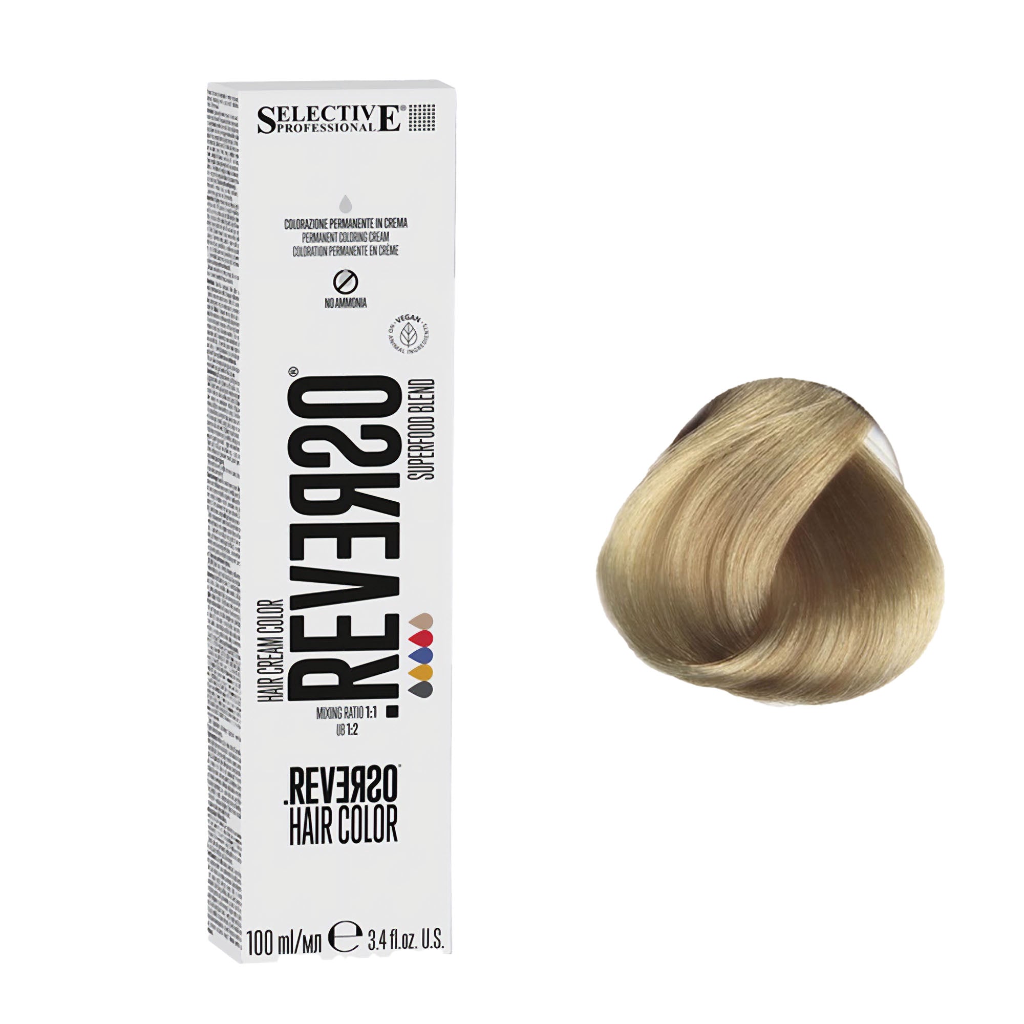 Selective Professional - Reverso Hair Cream Colour Natural Series 100ml