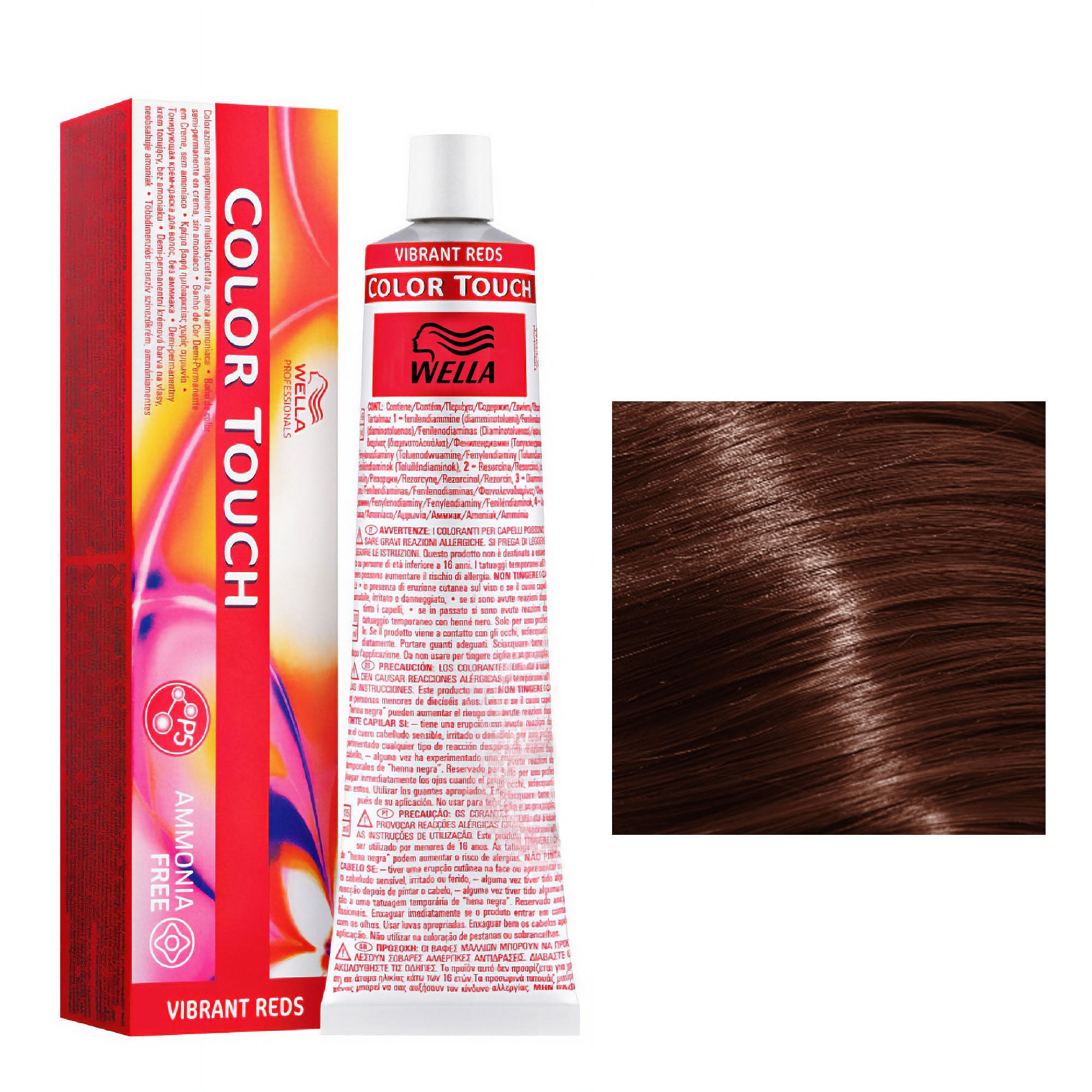 Wella Professionals - Color Touch 6/47 Dark Red Brunette Blonde 60ml