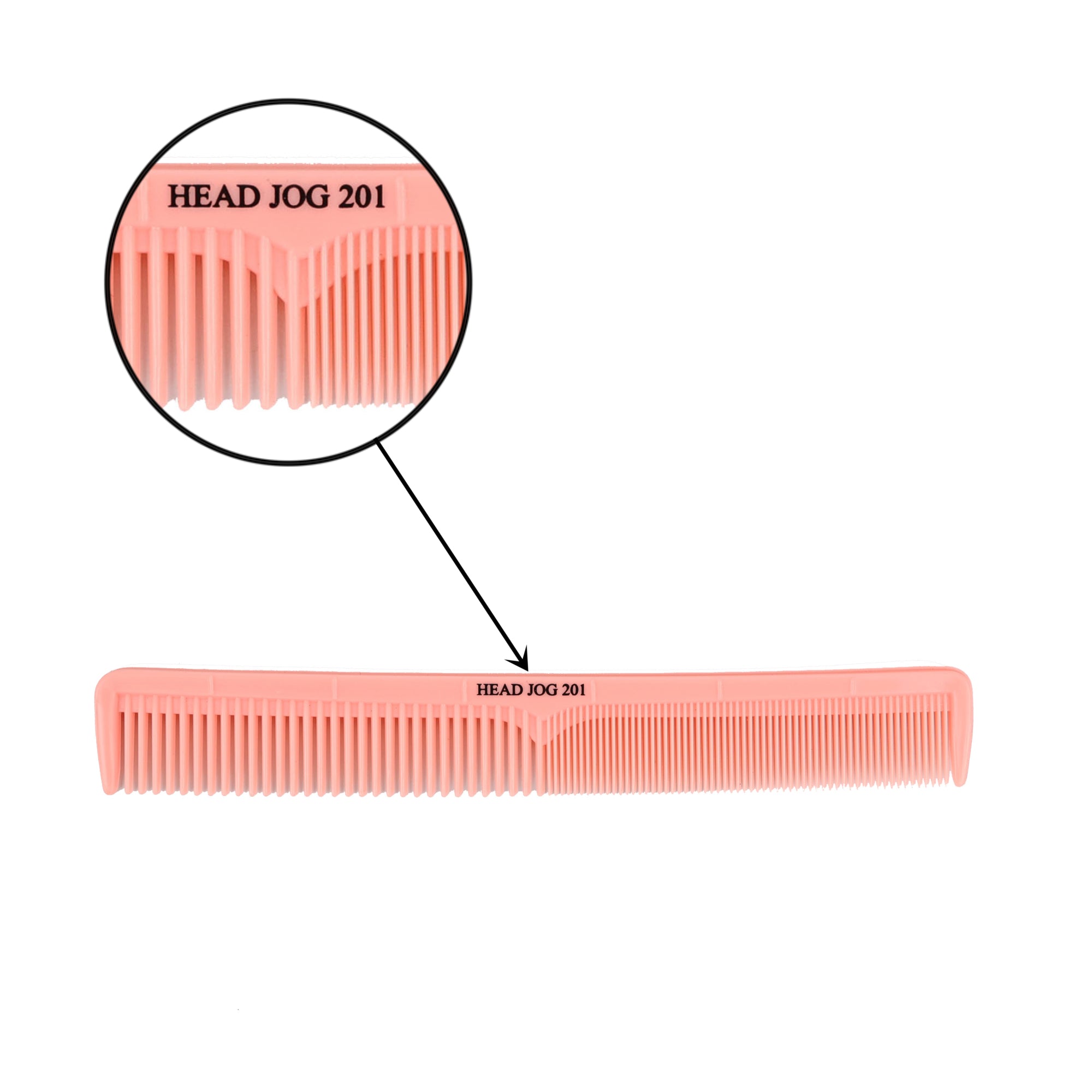 Head Jog - 201 Cutting Comb Pink 17cm