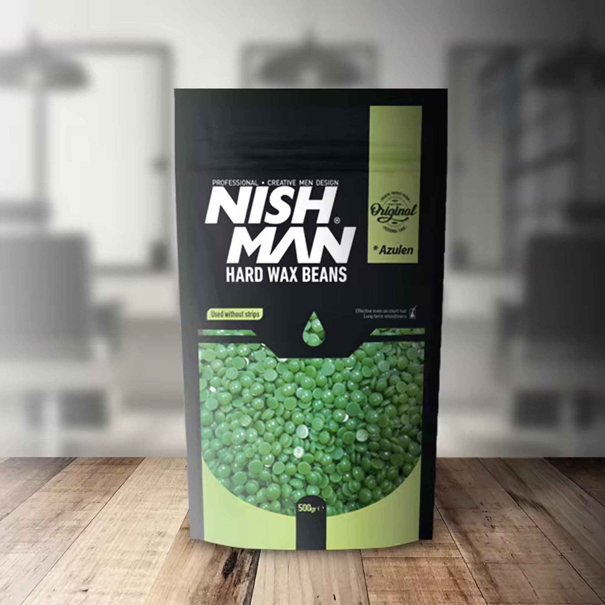 Nishman - Hard Wax Beans Azulen 500g