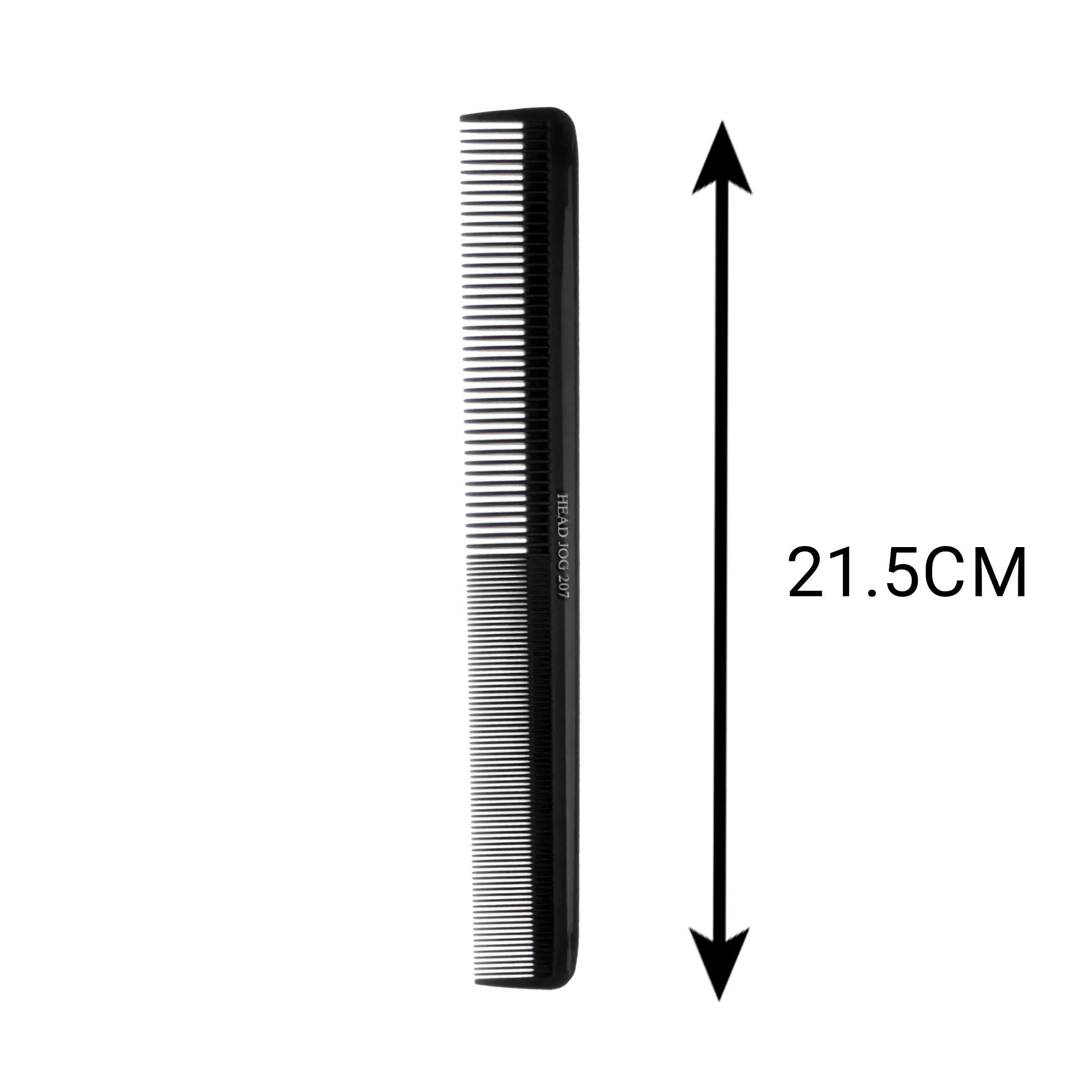 Head Jog - 207 Cutting Comb Black 21.5cm