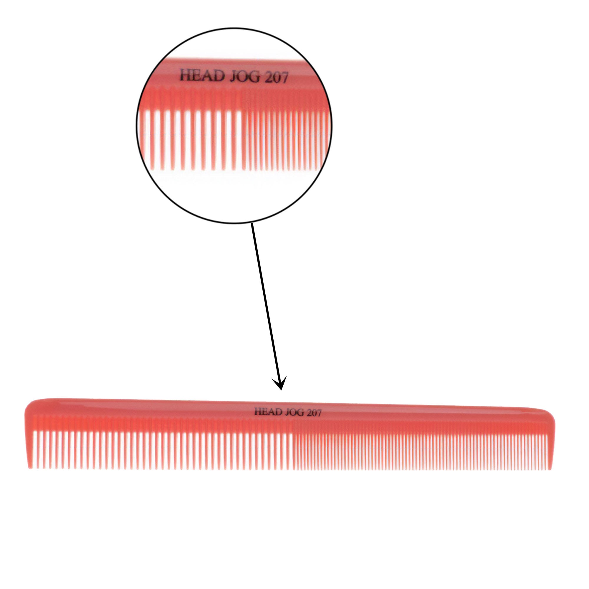 Head Jog - 207 Cutting Comb Pink 21.5cm