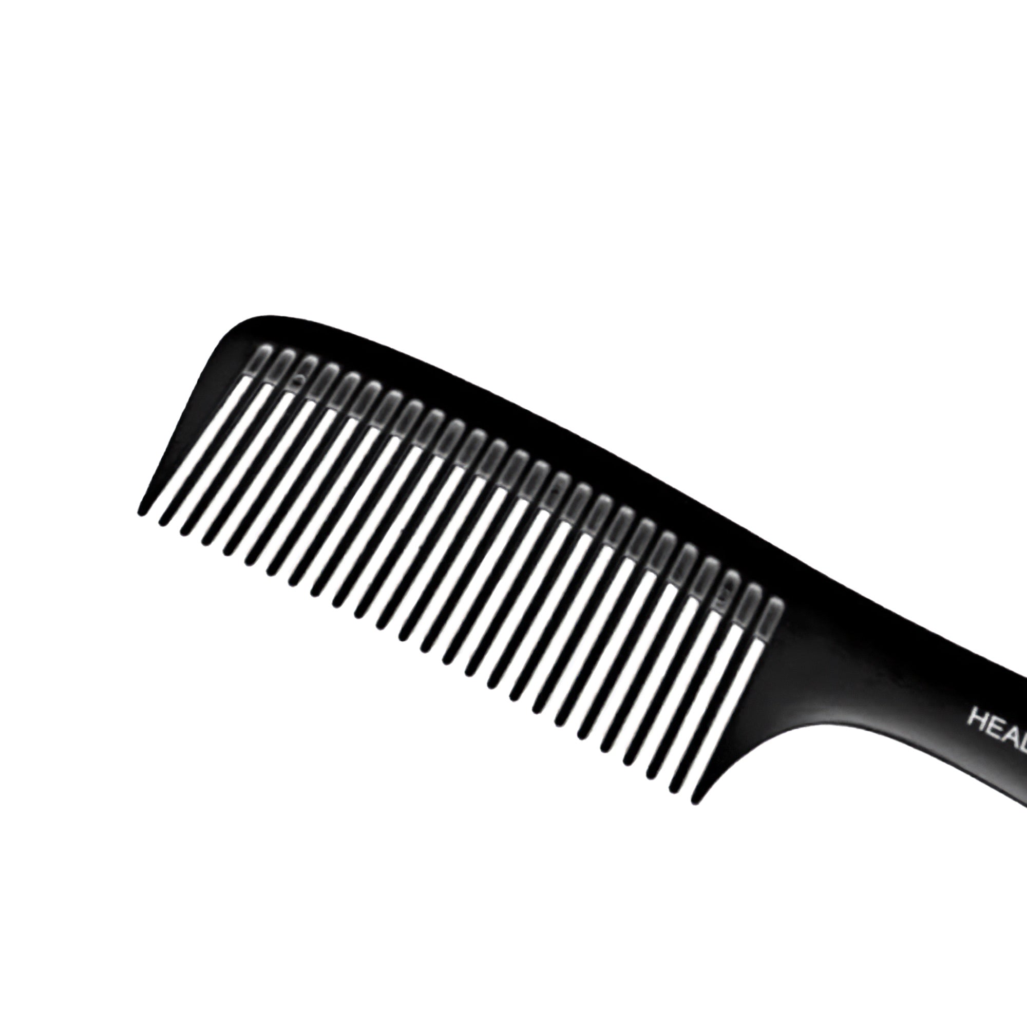 Head Jog - 206 Detangler Comb Black 21cm