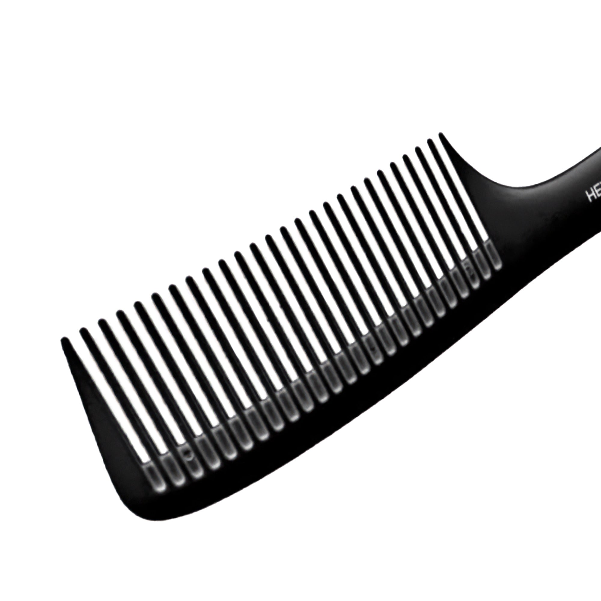 Head Jog - 206 Detangler Comb Black 21cm