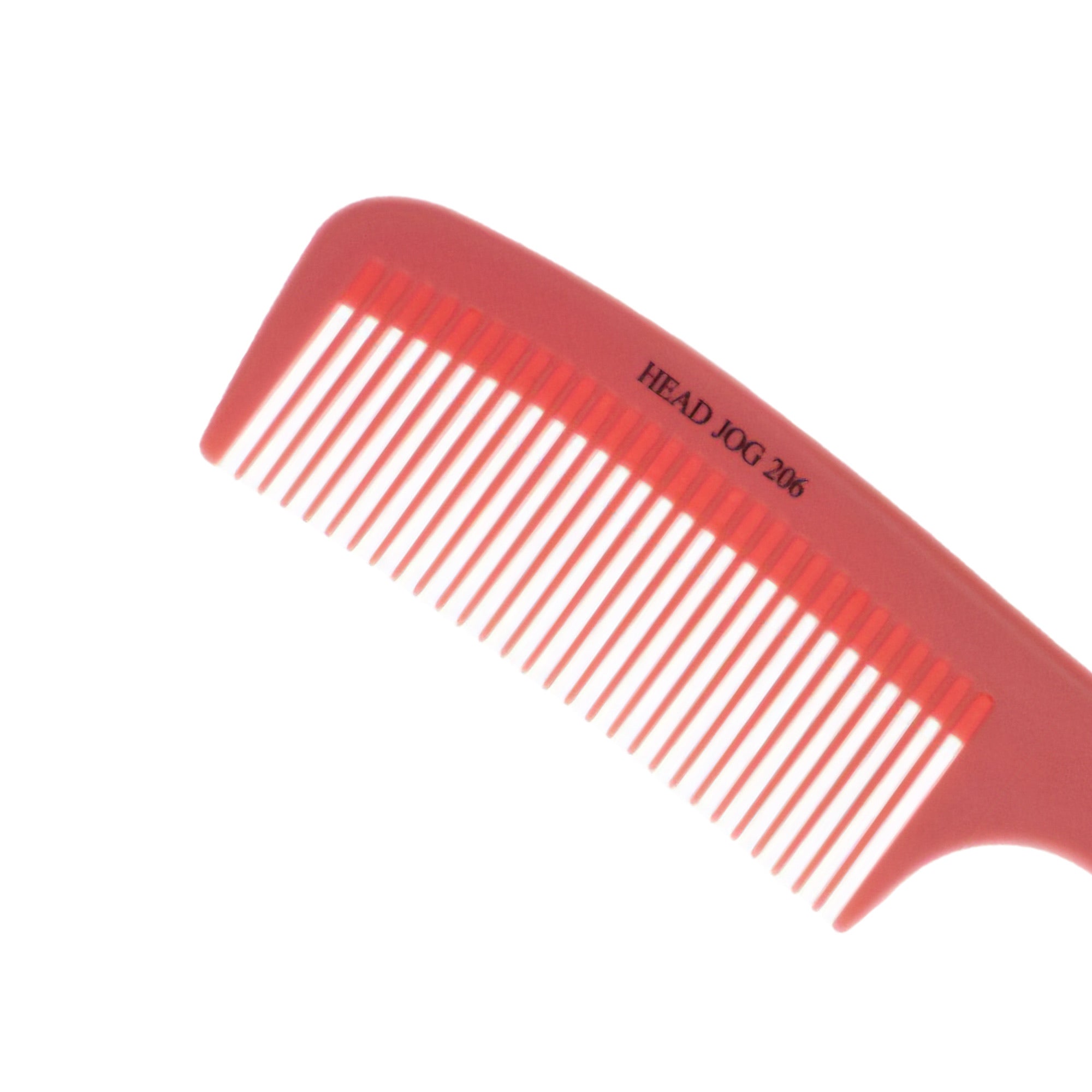 Head Jog - 206 Detangler Comb Pink 21cm