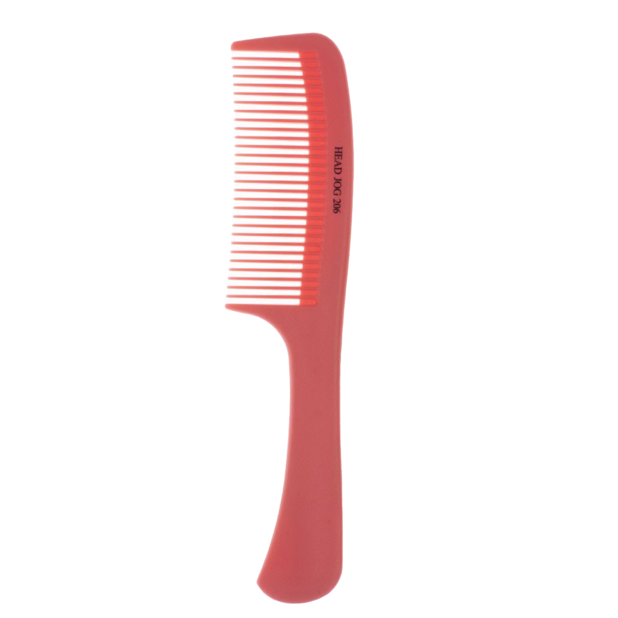 Head Jog - 206 Detangler Comb Pink 21cm