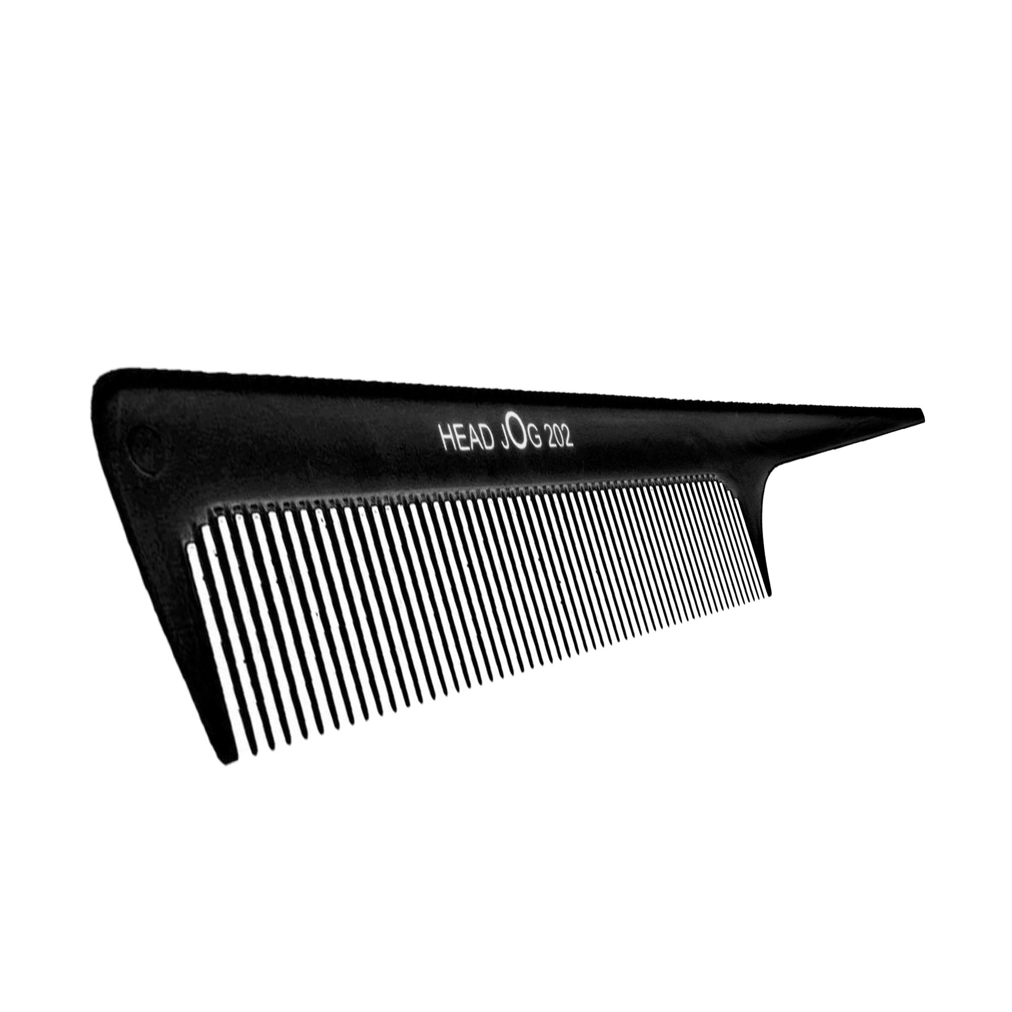 Head Jog - 202 Tail Comb Black 22cm