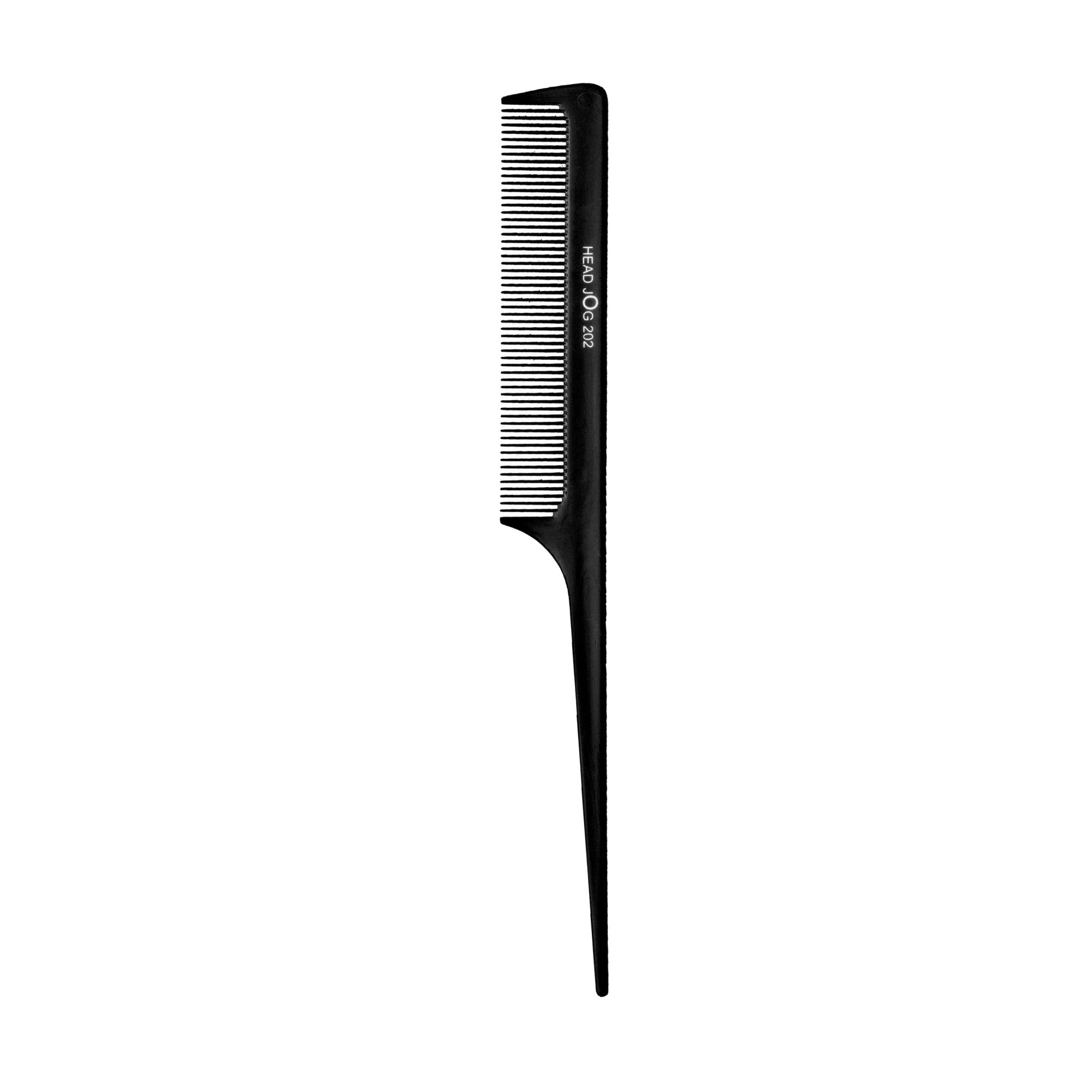 Head Jog - 202 Tail Comb Black 22cm