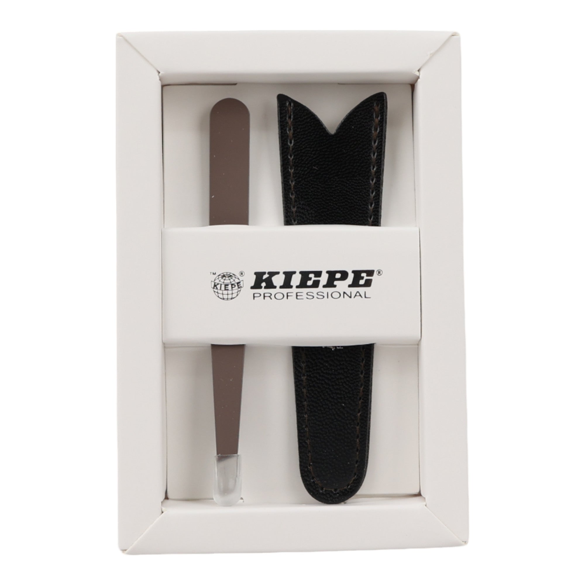 Kiepe - Tweezer Oblique Tip Dark Brown 10cm