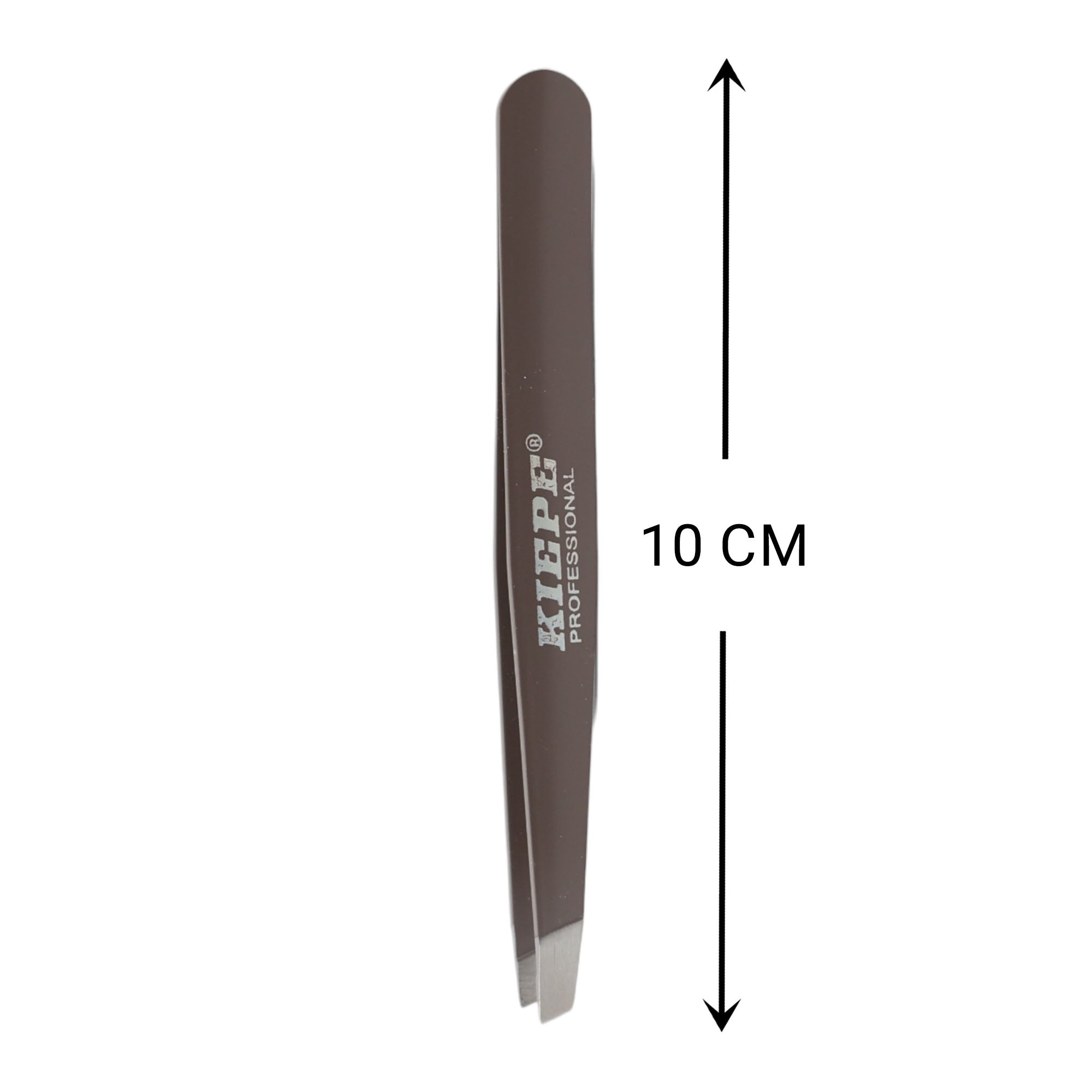 Kiepe - Tweezer Oblique Tip Dark Brown 10cm