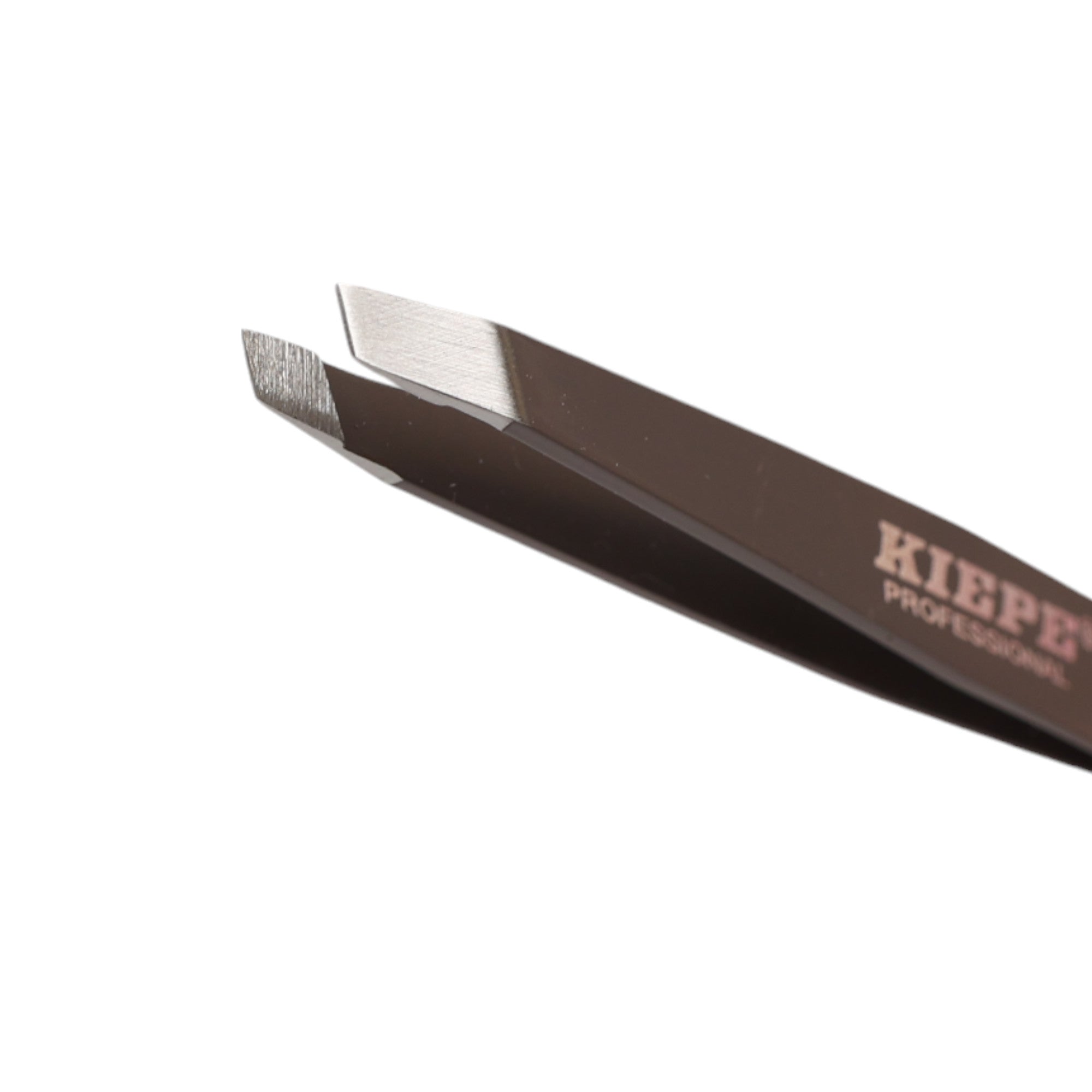 Kiepe - Tweezer Oblique Tip Dark Brown 10cm