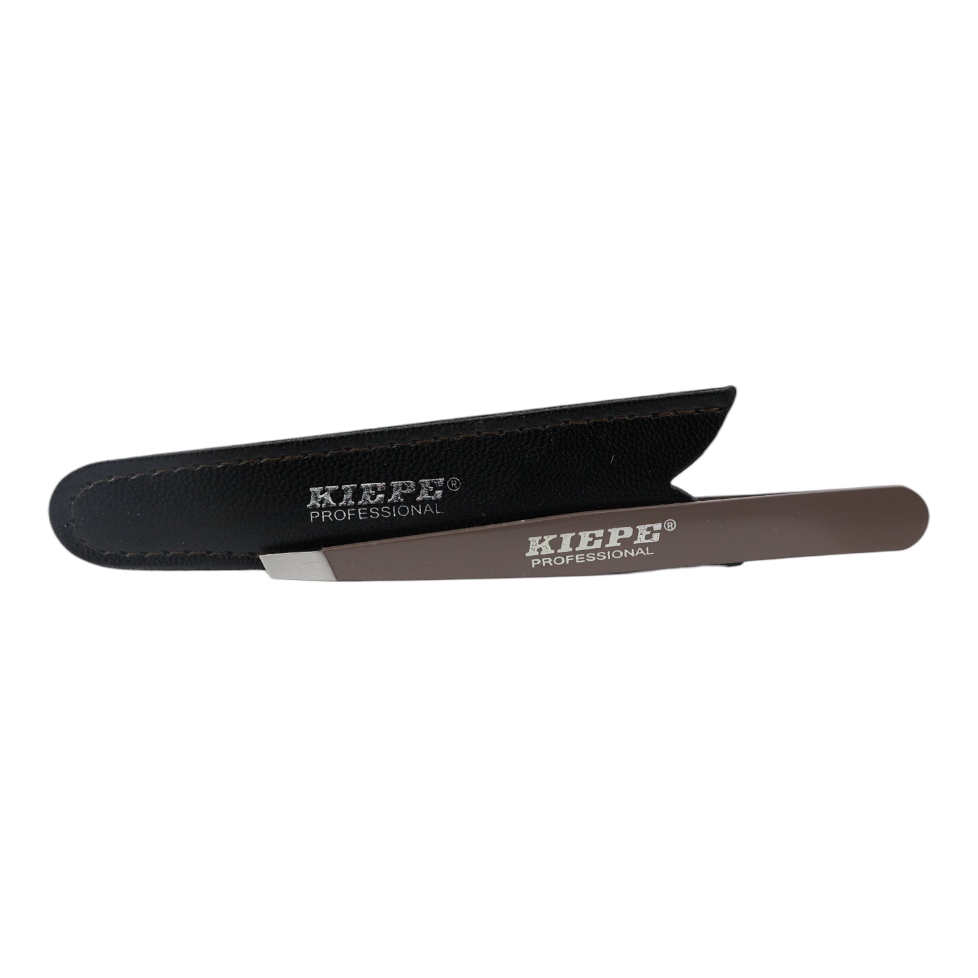 Kiepe - Tweezer Oblique Tip Dark Brown 10cm