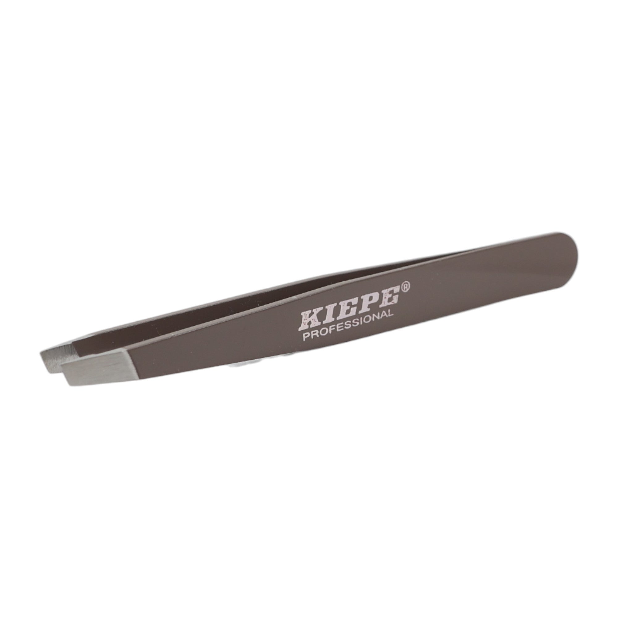 Kiepe - Tweezer Oblique Tip Dark Brown 10cm