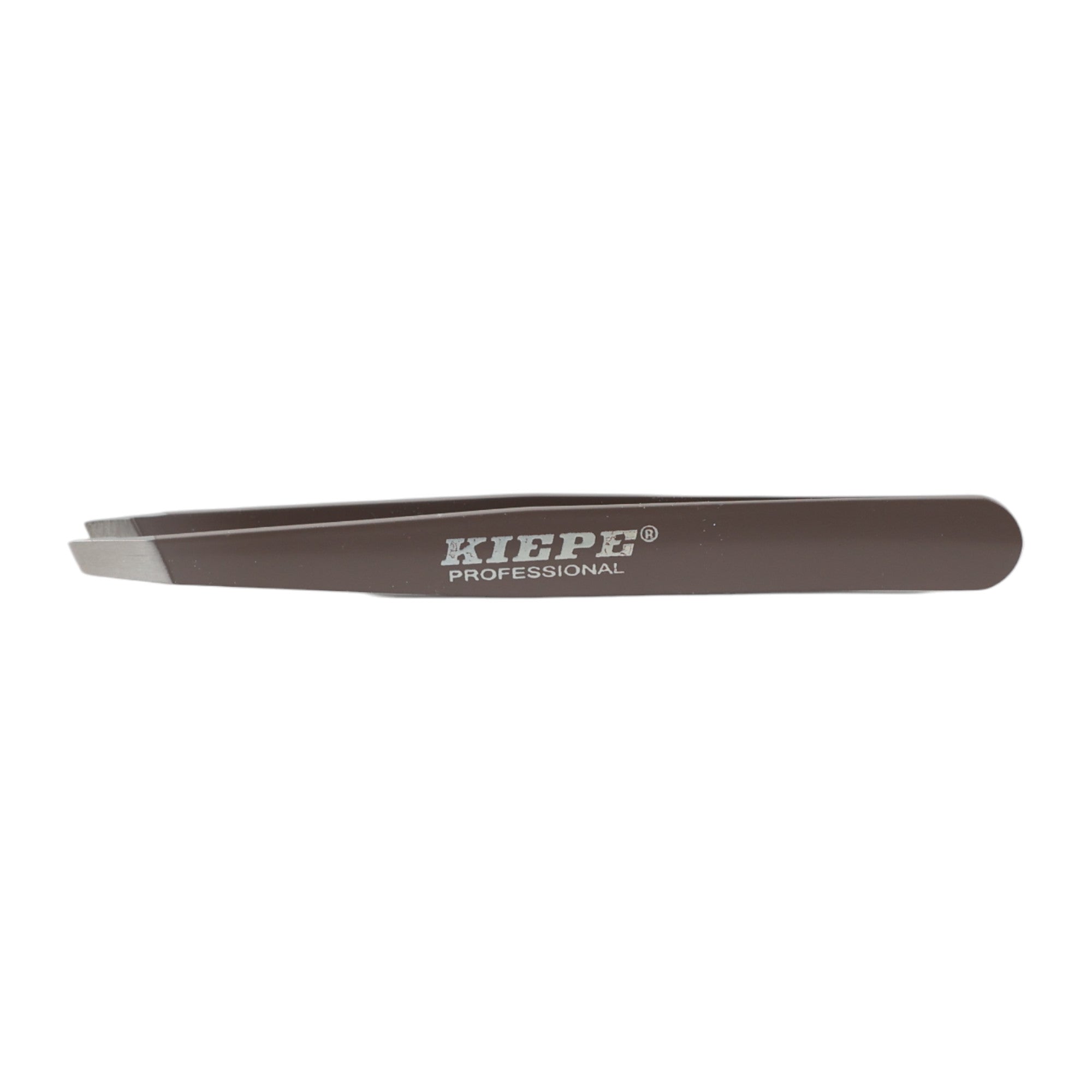 Kiepe - Tweezer Oblique Tip Dark Brown 10cm