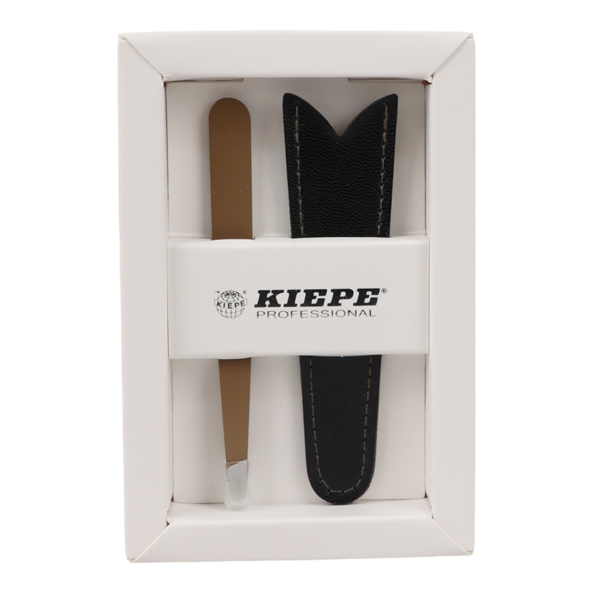 Kiepe - Tweezer Oblique Tip Brown 10cm