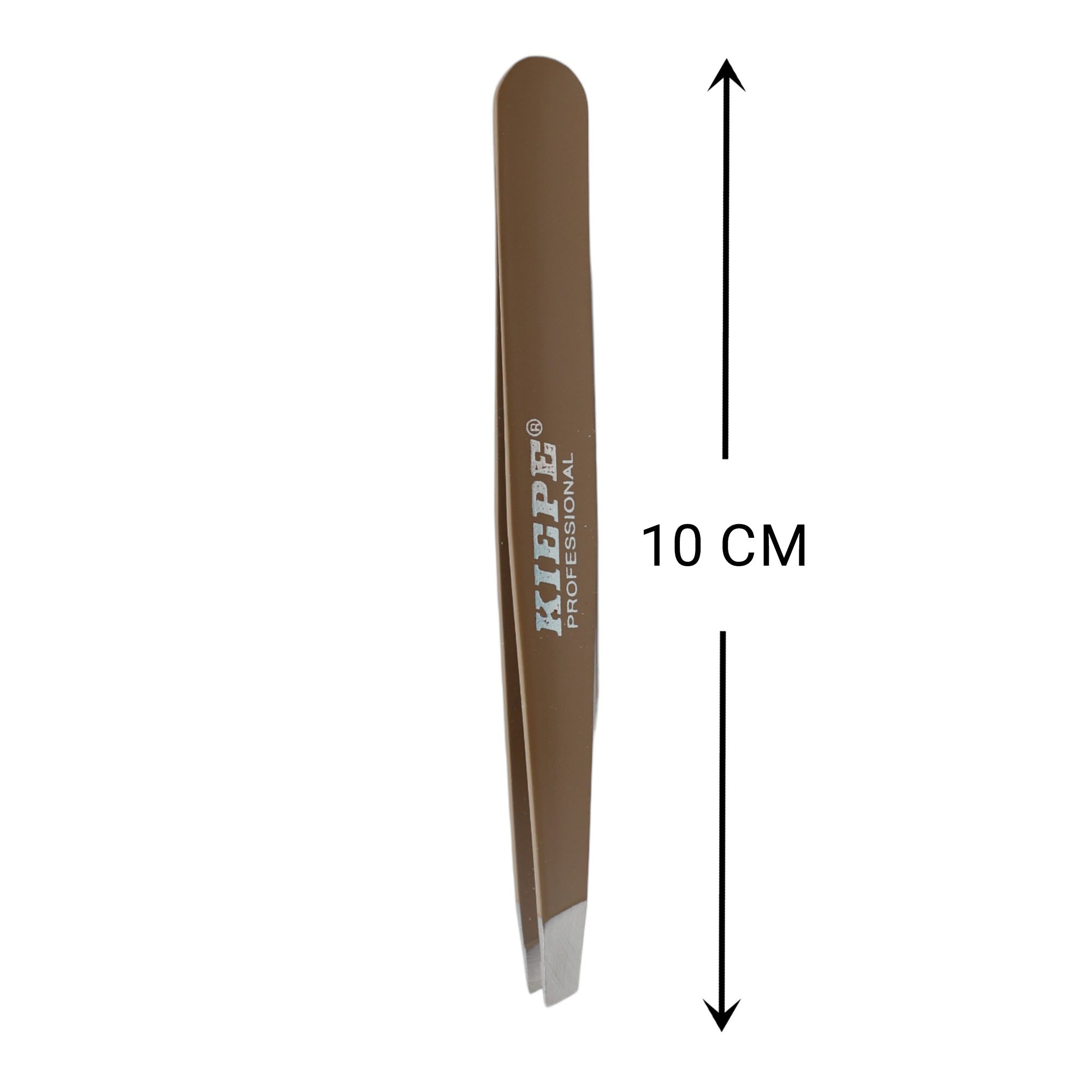 Kiepe - Tweezer Oblique Tip Brown 10cm