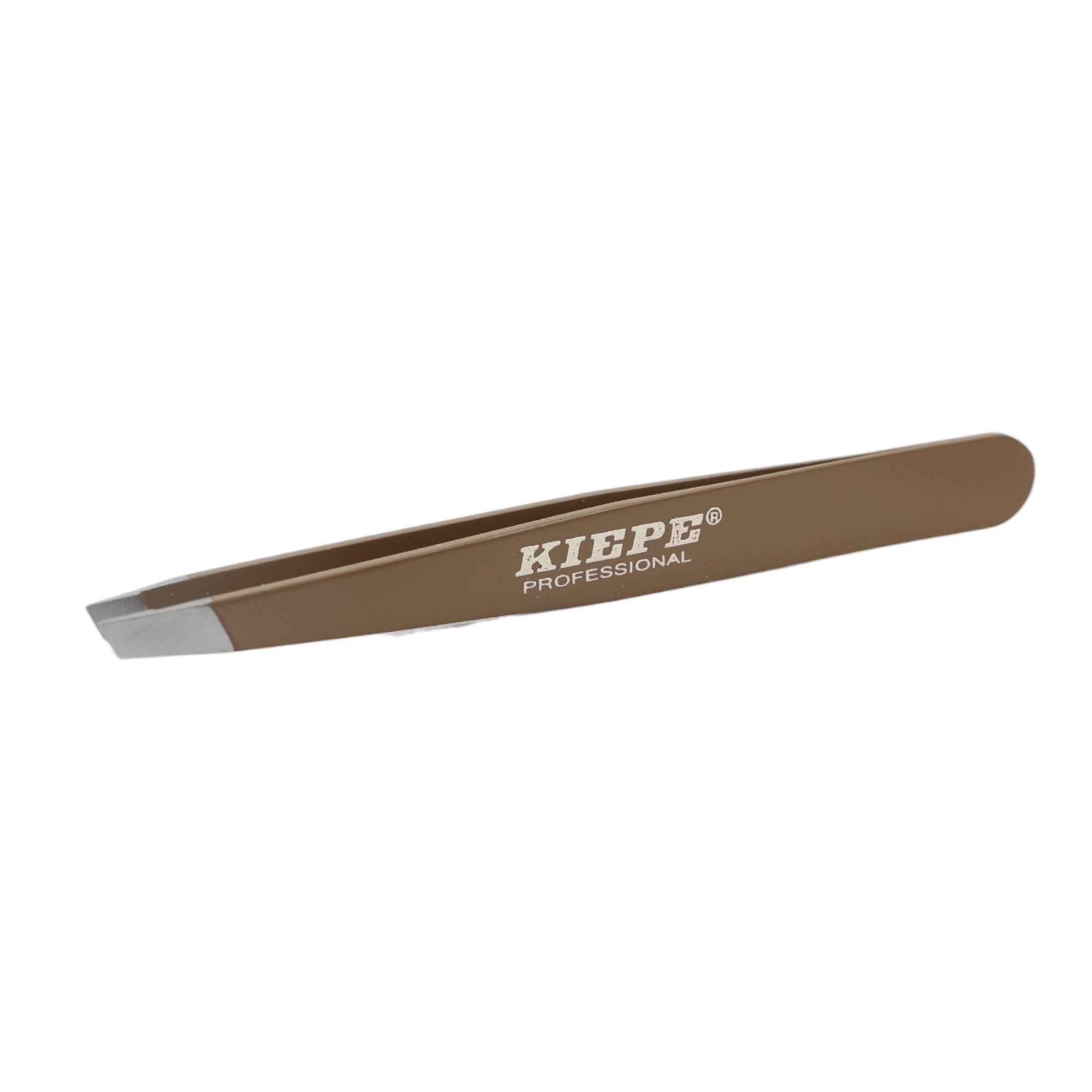 Kiepe - Tweezer Oblique Tip Brown 10cm