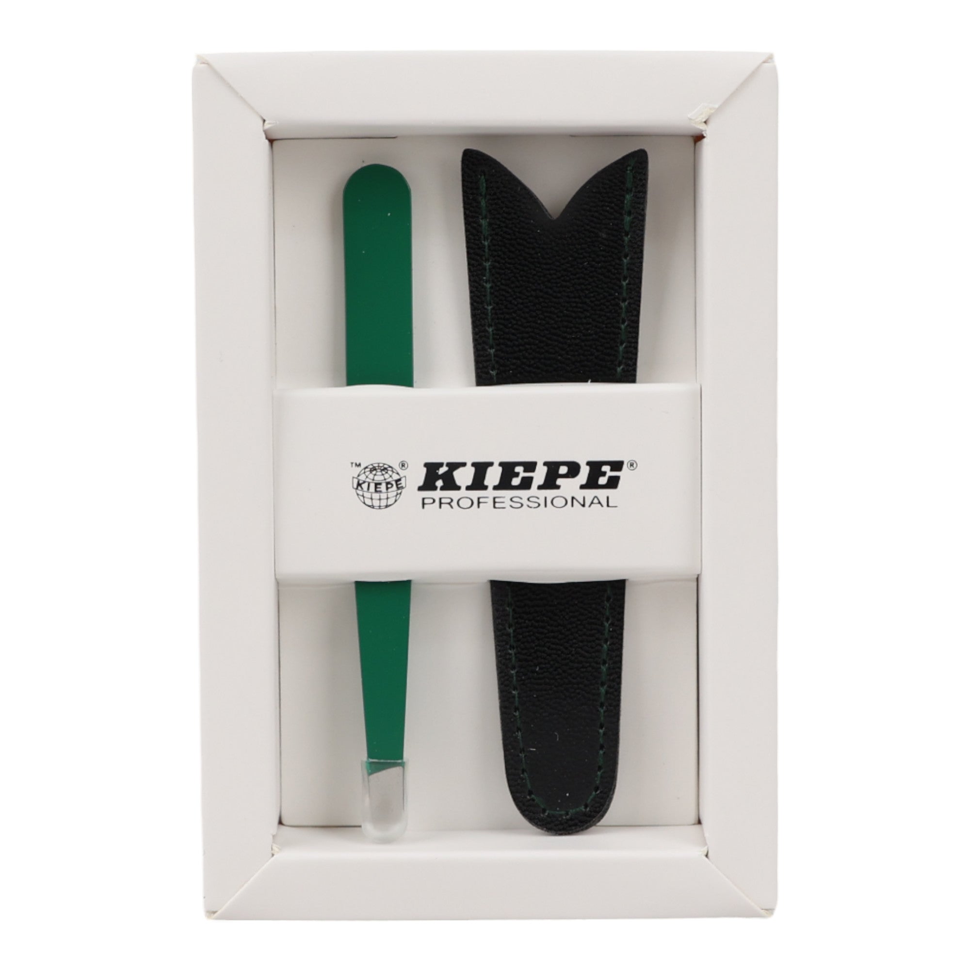 Kiepe - Tweezer Oblique Tip Emerald Green 10cm