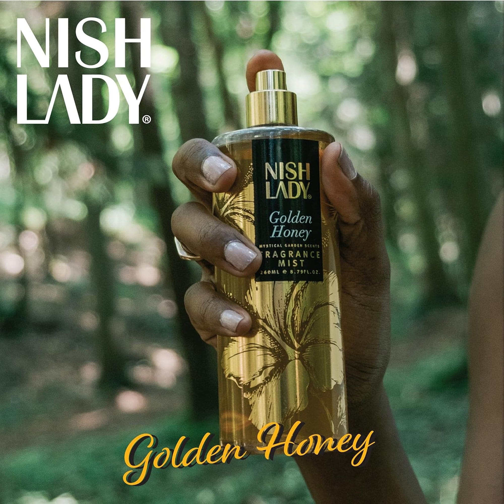 Nishlady - Fragrance Mist Golden Honey 260ml